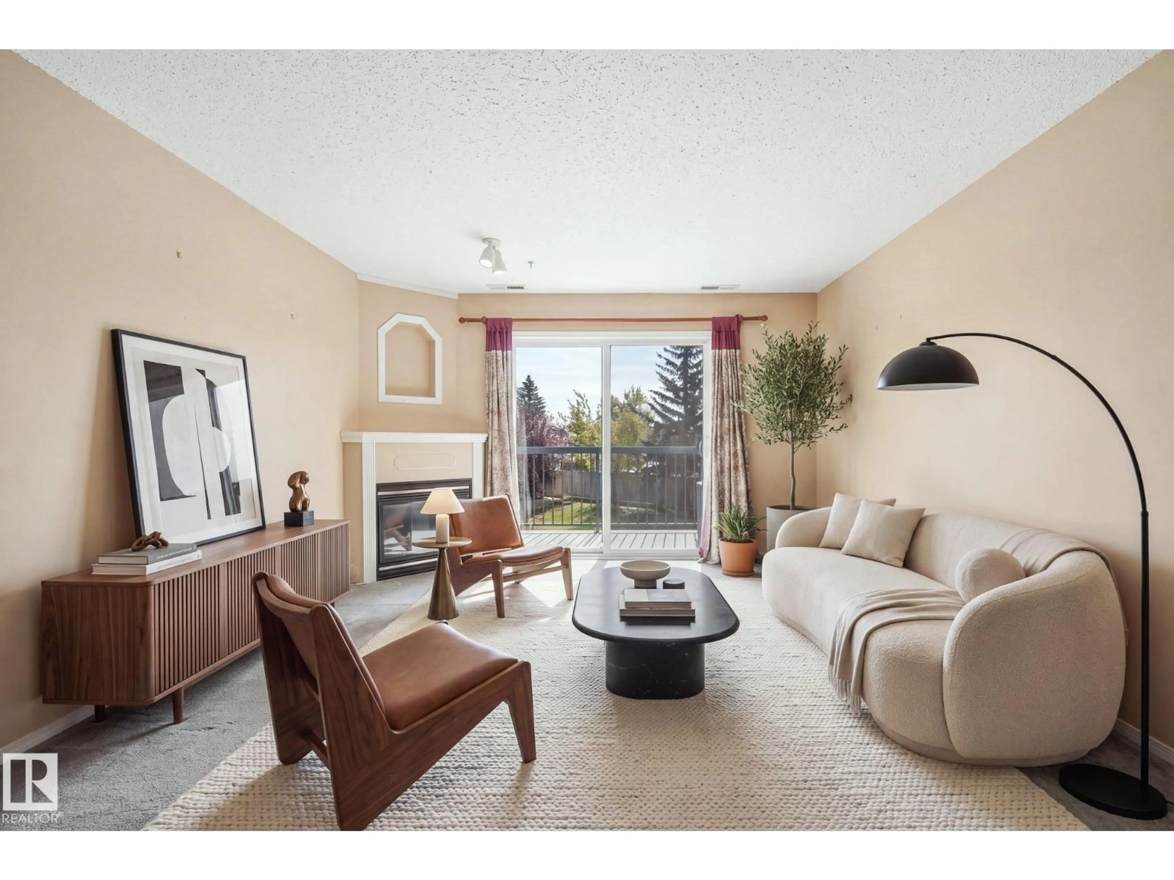 Living room with furniture, unknown for 204 - 16303 95 ST, Edmonton Alberta T5Z3V1