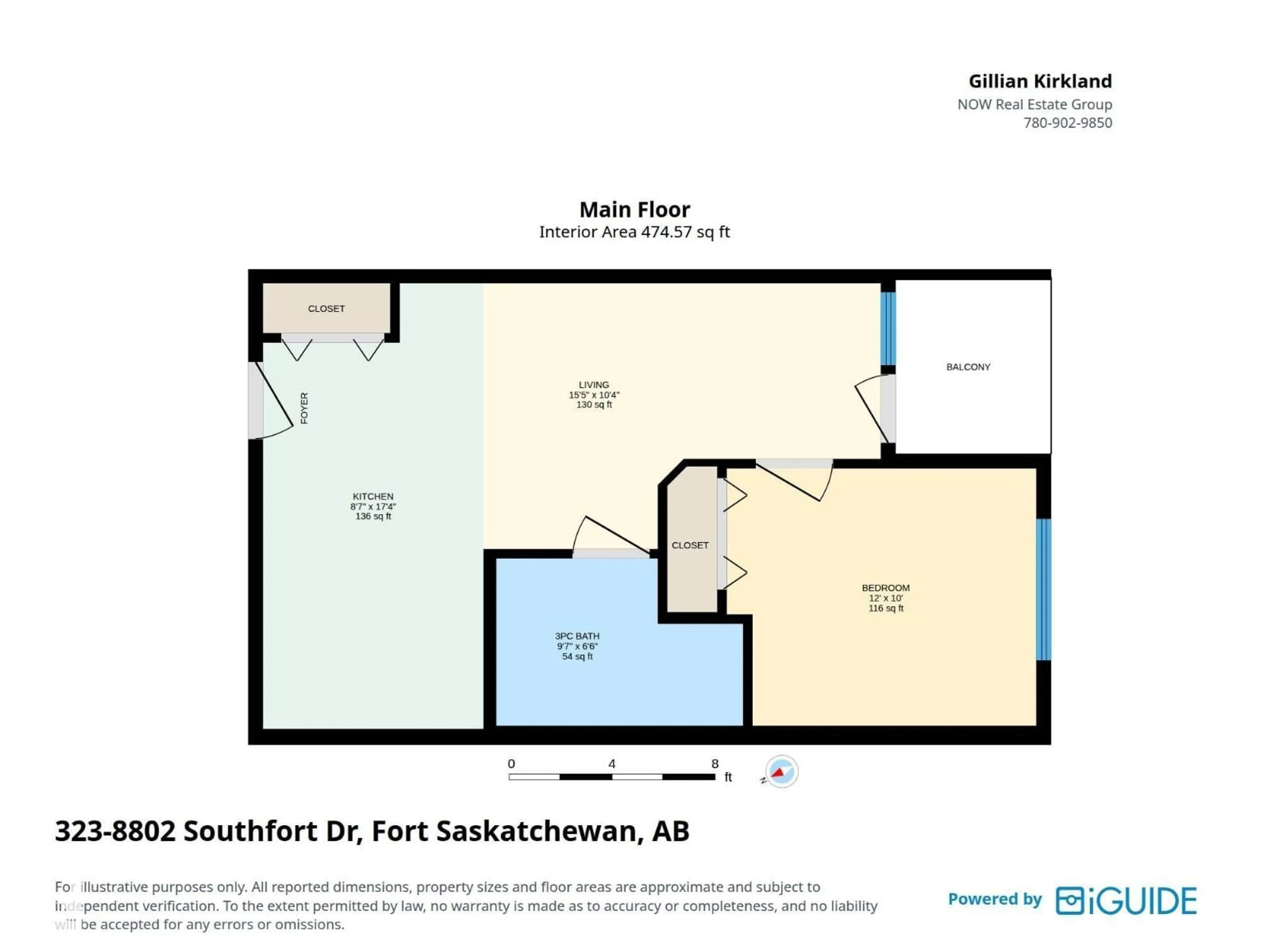 Floor plan for #323 - 8802 SOUTHFORT, Fort Saskatchewan Alberta T8L4R6