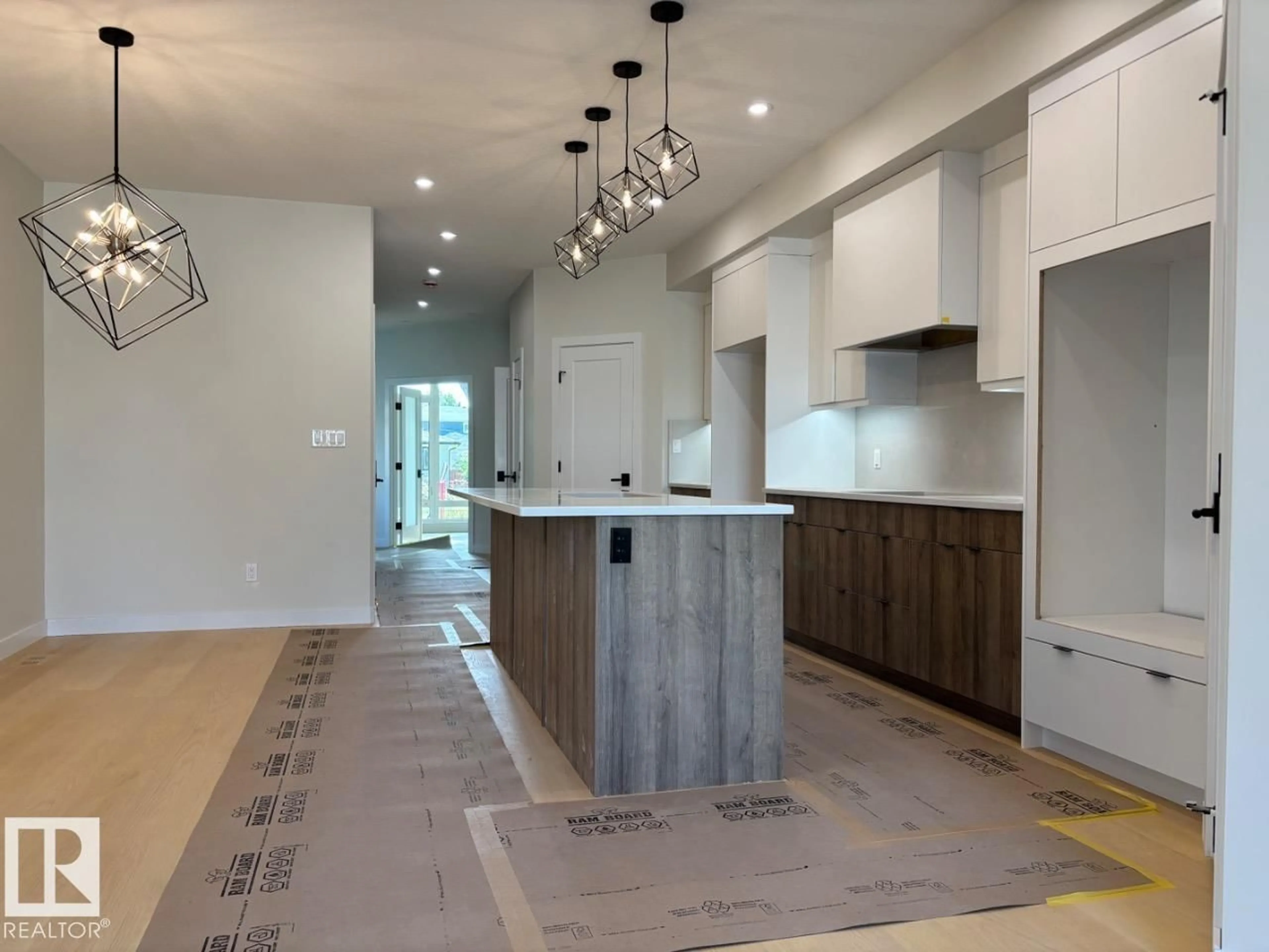 Open concept kitchen, unknown for 7928 97 AV, Edmonton Alberta T6C2B7