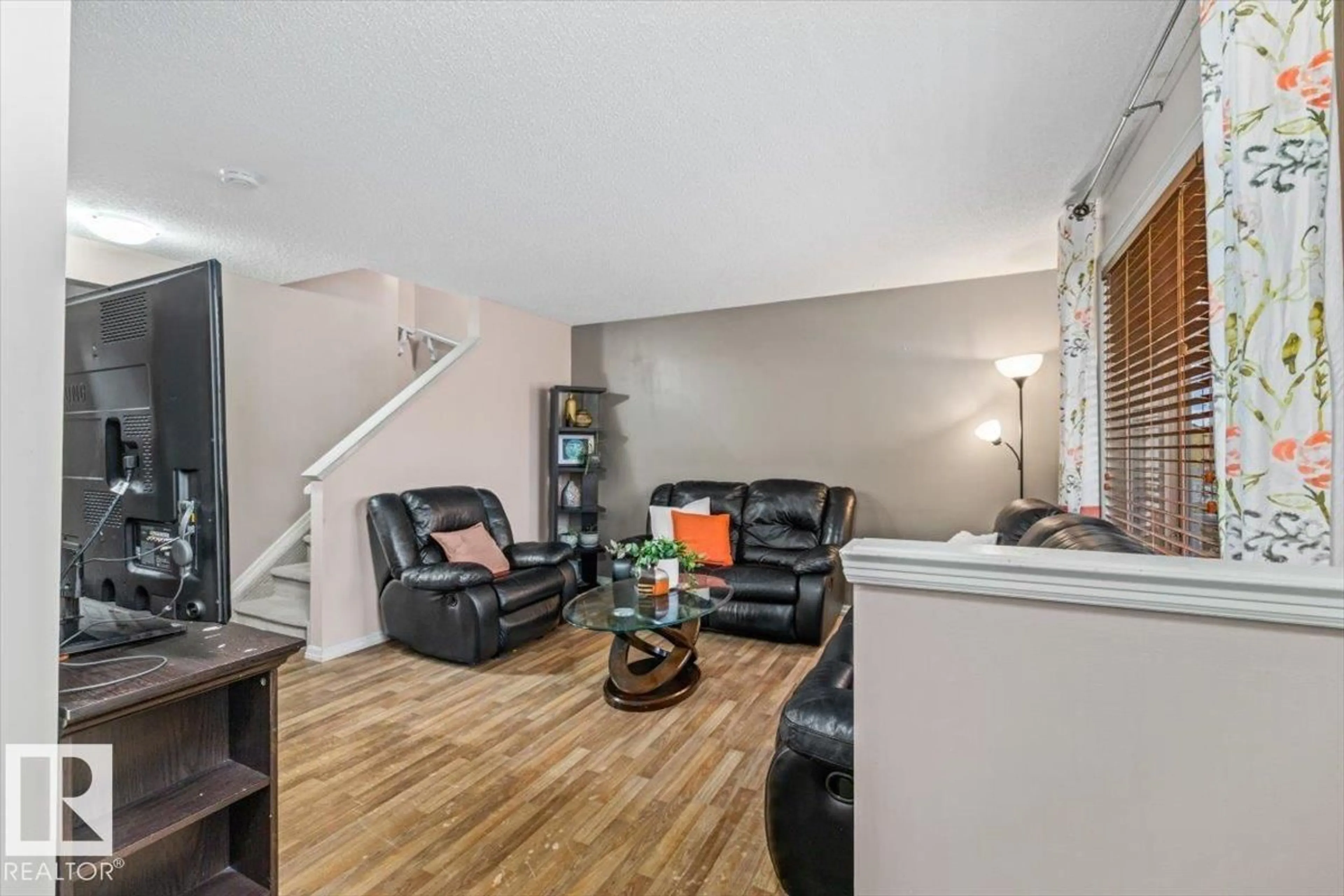 Living room with furniture, unknown for 66 ALLARD WY, Fort Saskatchewan Alberta T8L0E6