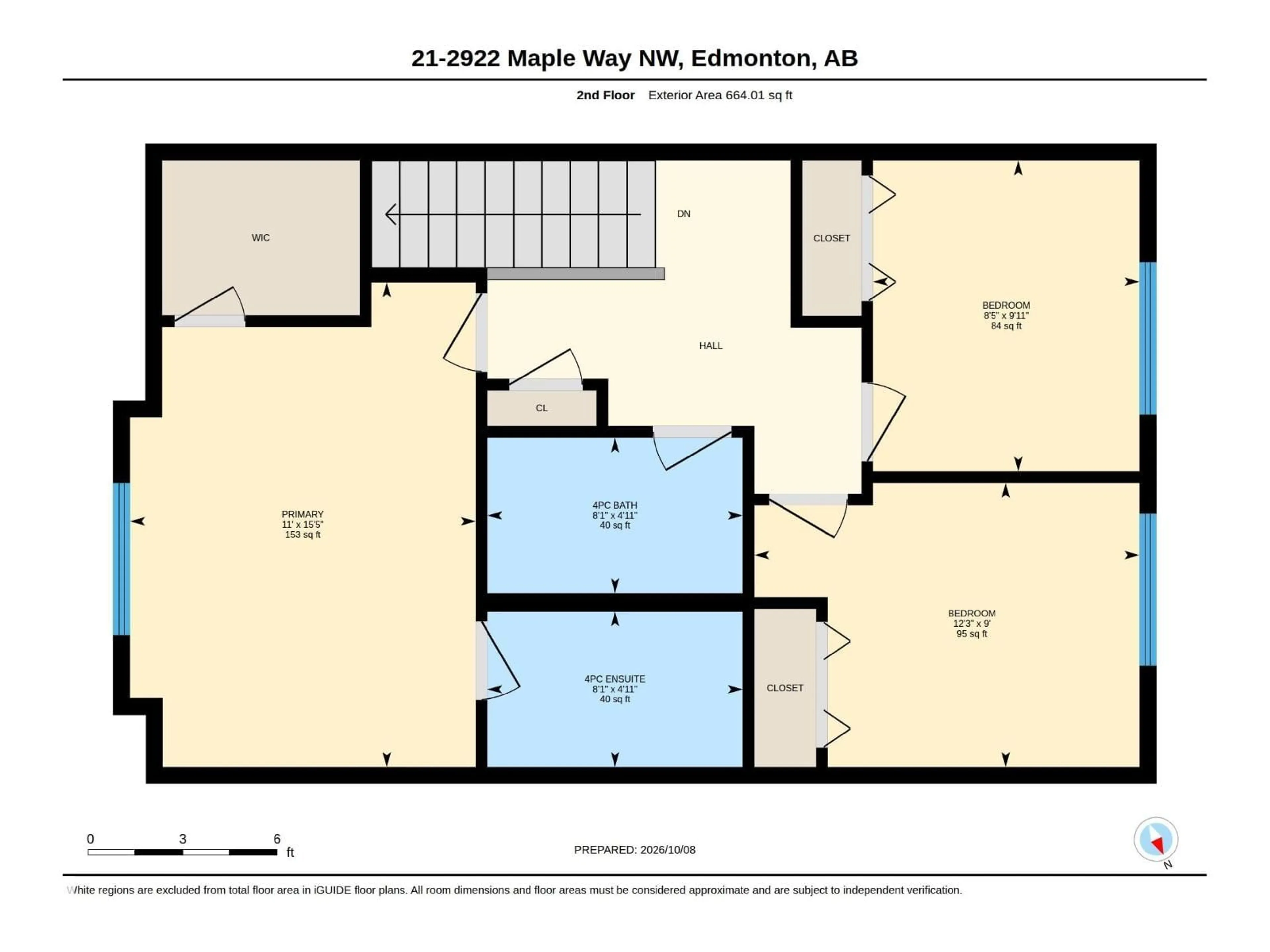 Floor plan for #21 - 2922 MAPLE WY, Edmonton Alberta T6T1A5