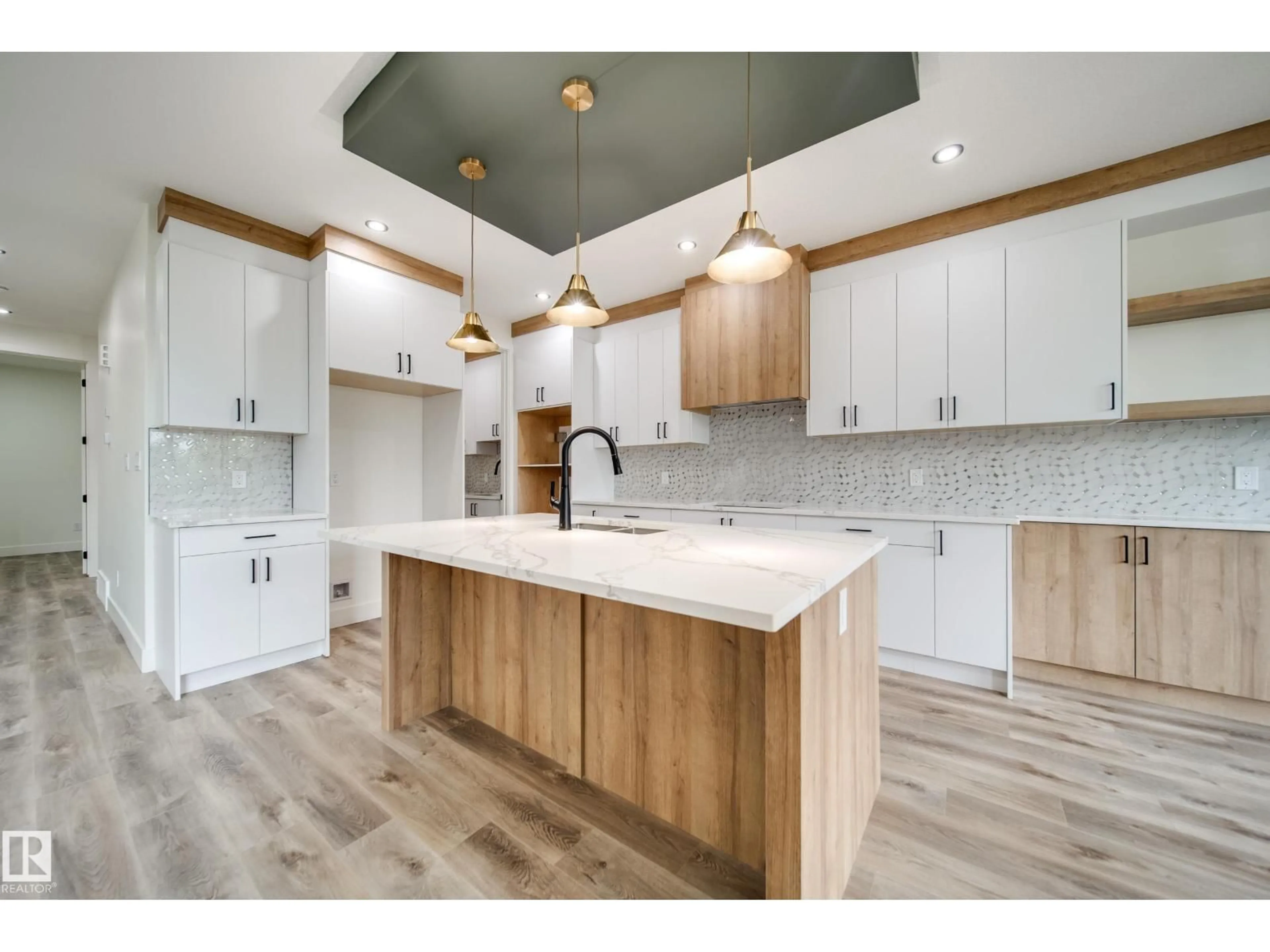 Open concept kitchen, unknown for 8740 183 AV, Edmonton Alberta T5Z0S8