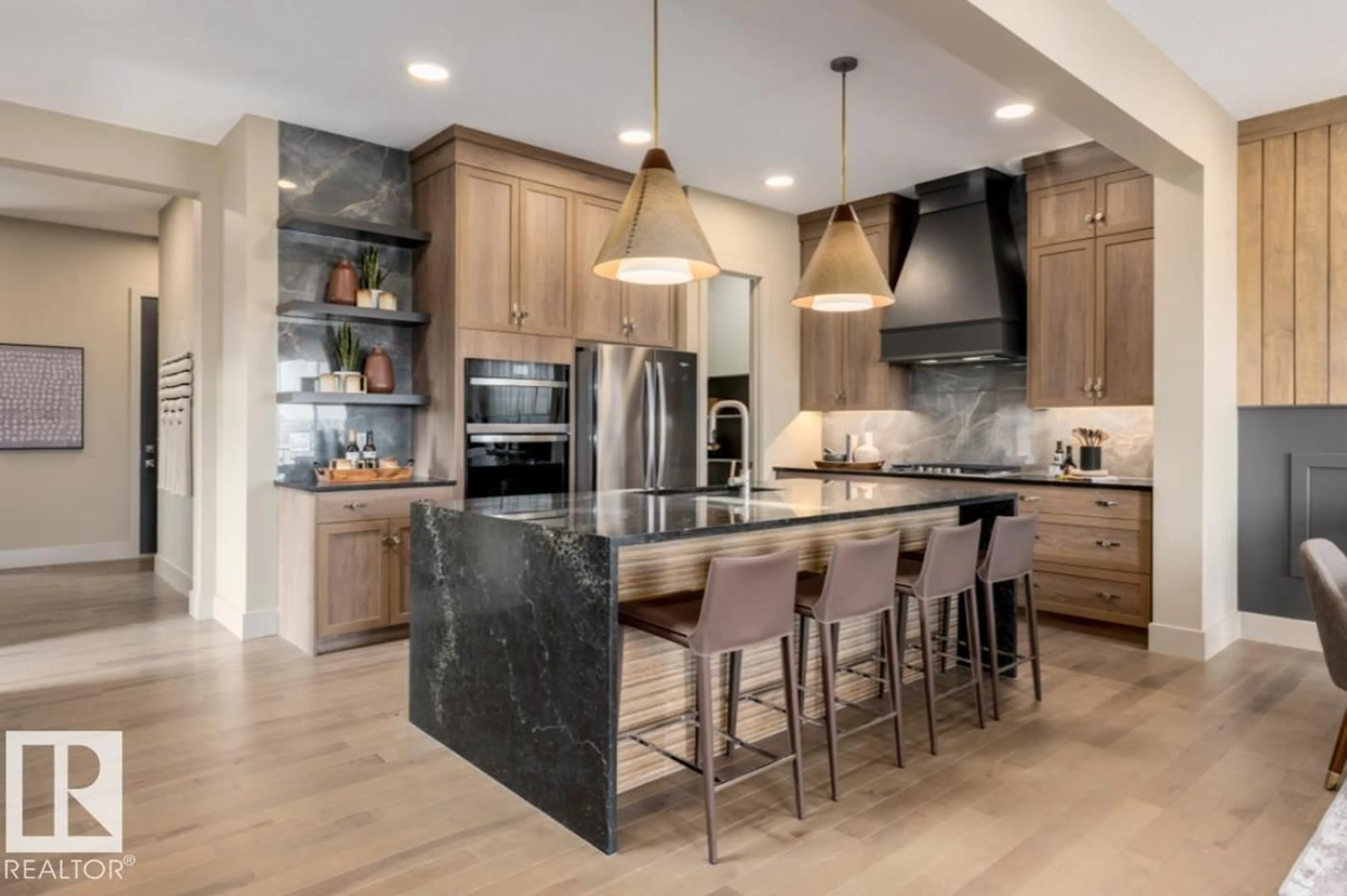 Contemporary kitchen, unknown for 166 STILES BEND, Leduc Alberta T9E1N8