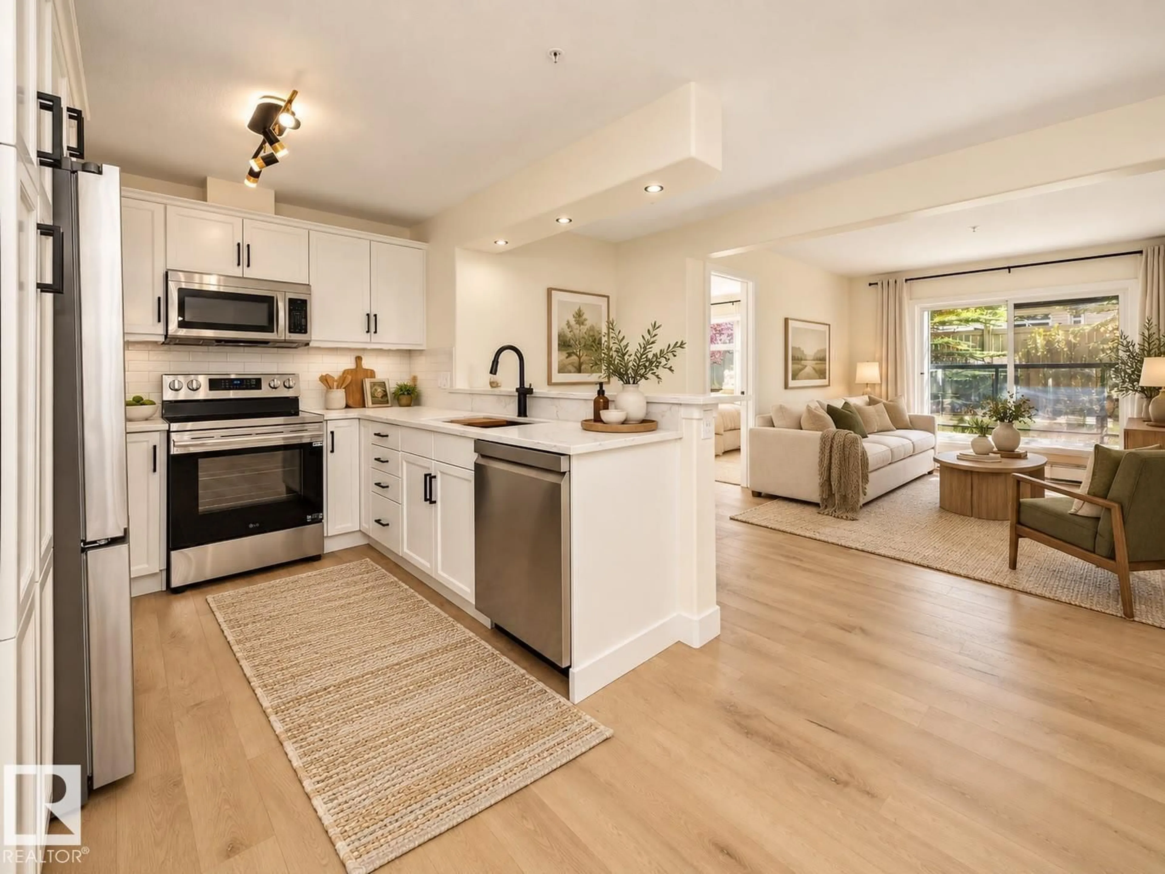 Open concept kitchen, unknown for #143 - 11505 ELLERSLIE RD, Edmonton Alberta T6W2A9