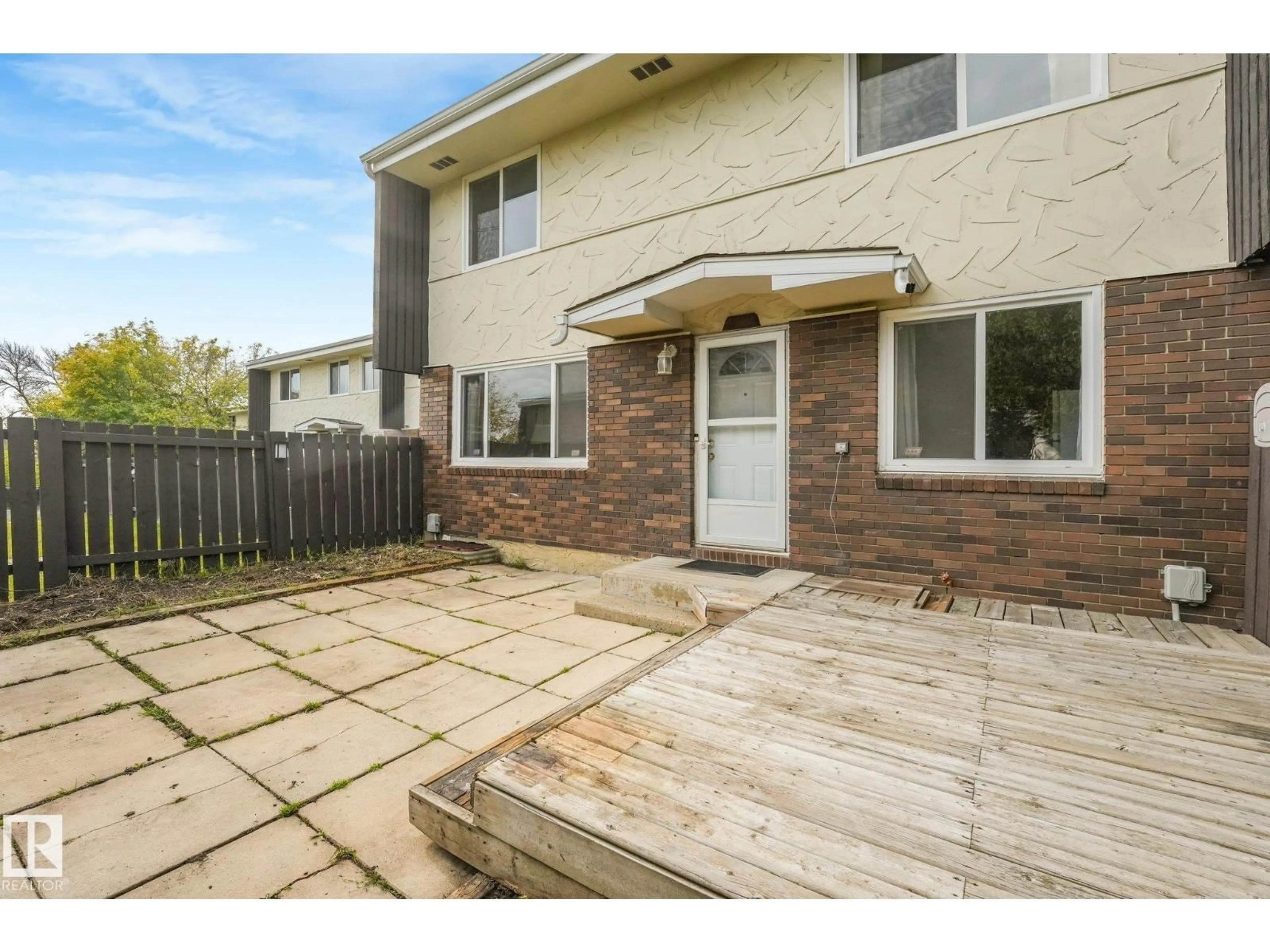 Patio, street for NW - 144 ROSELAND VG, Edmonton Alberta T5E5R6