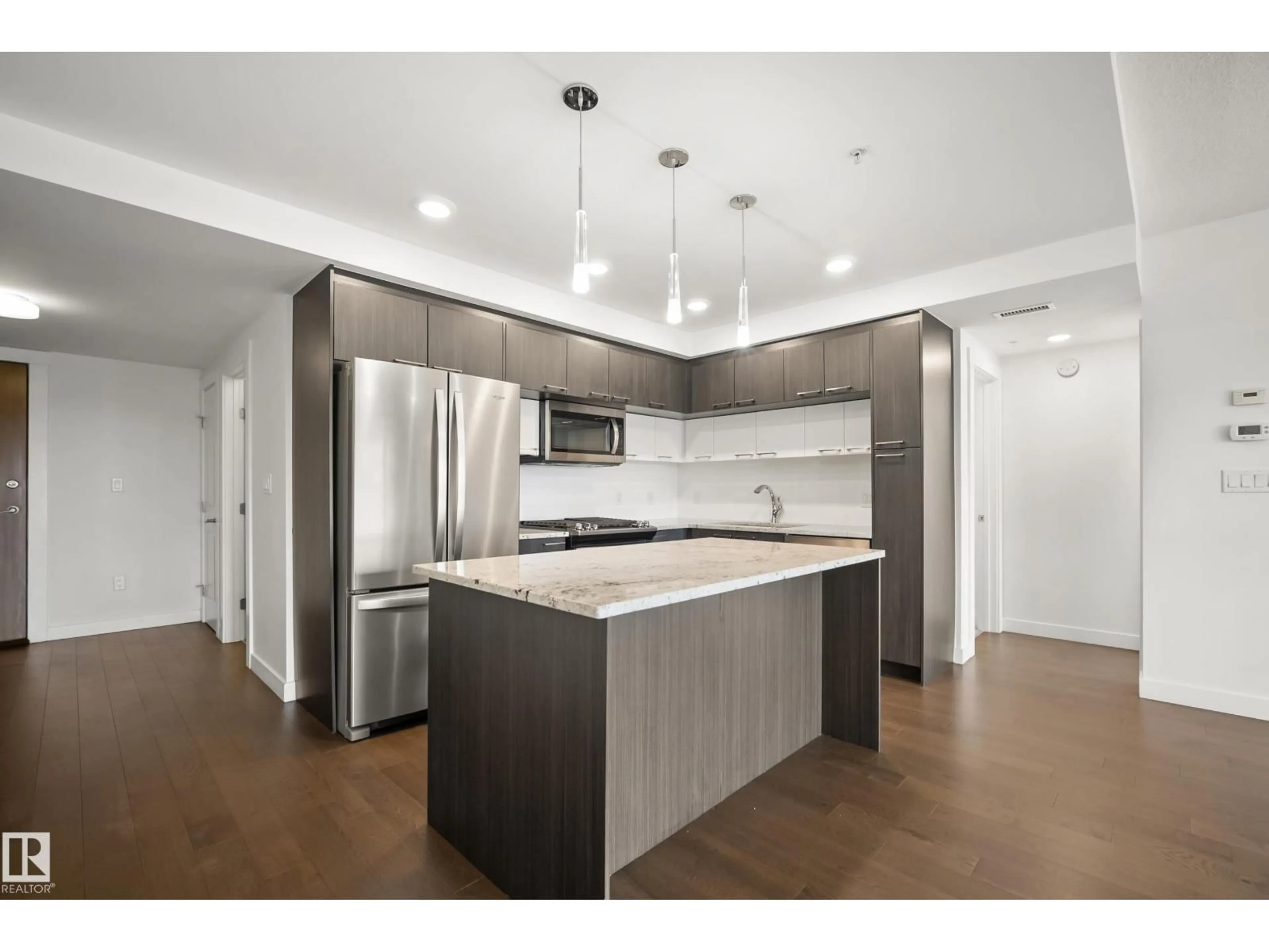 Open concept kitchen, unknown for 1504 - 9720 106 ST, Edmonton Alberta T5K0K8