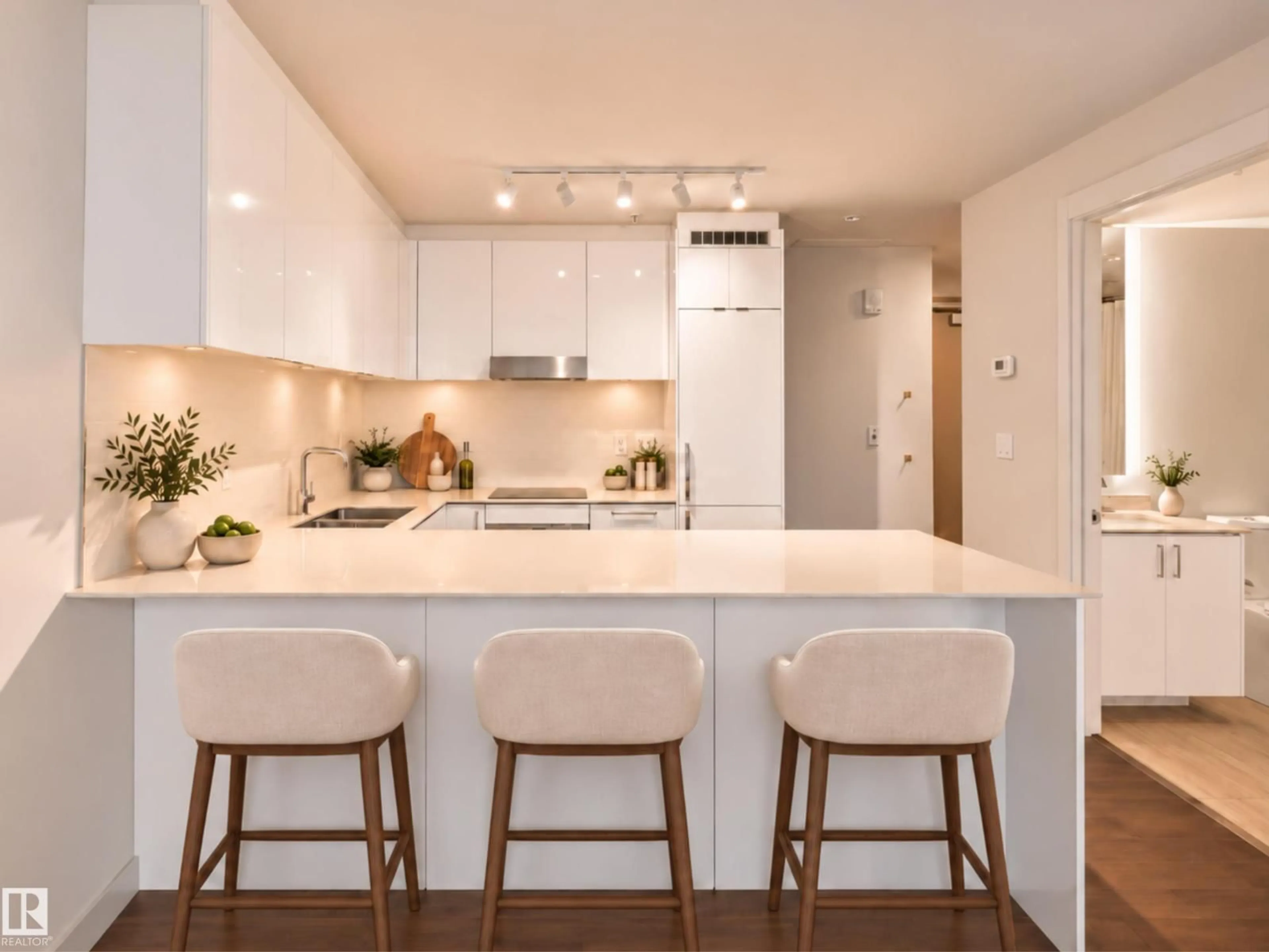 Contemporary kitchen, unknown for 10360 - 2609 102 ST, Edmonton Alberta T5J0K6