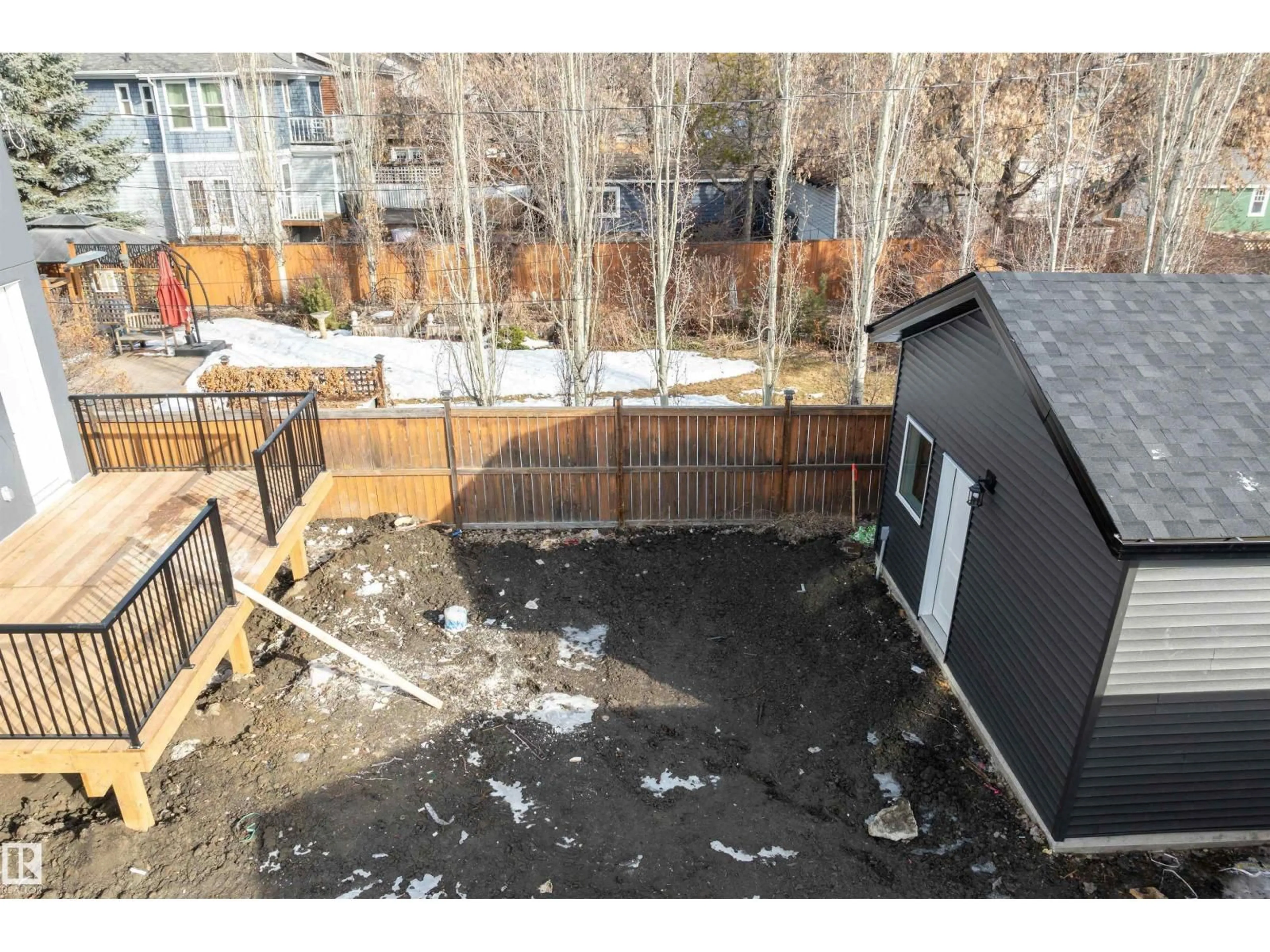 A pic from outside/outdoor area/front of a property/back of a property/a pic from drone, unknown for NW - 10965 129 ST, Edmonton Alberta T5M0Y2