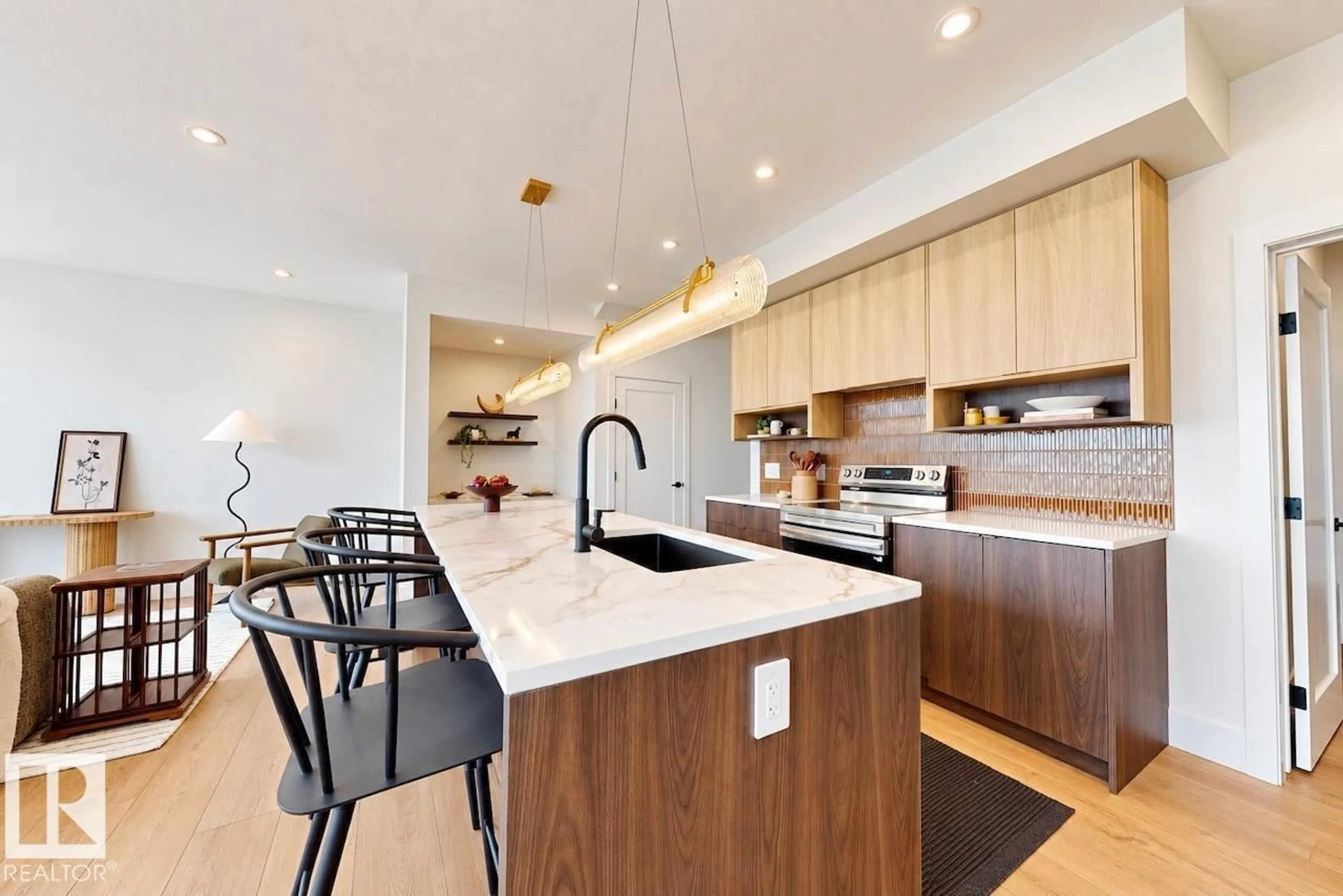 Open concept kitchen, unknown for NW - 2216 CROSSBILL LINK, Edmonton Alberta T5S0Y6