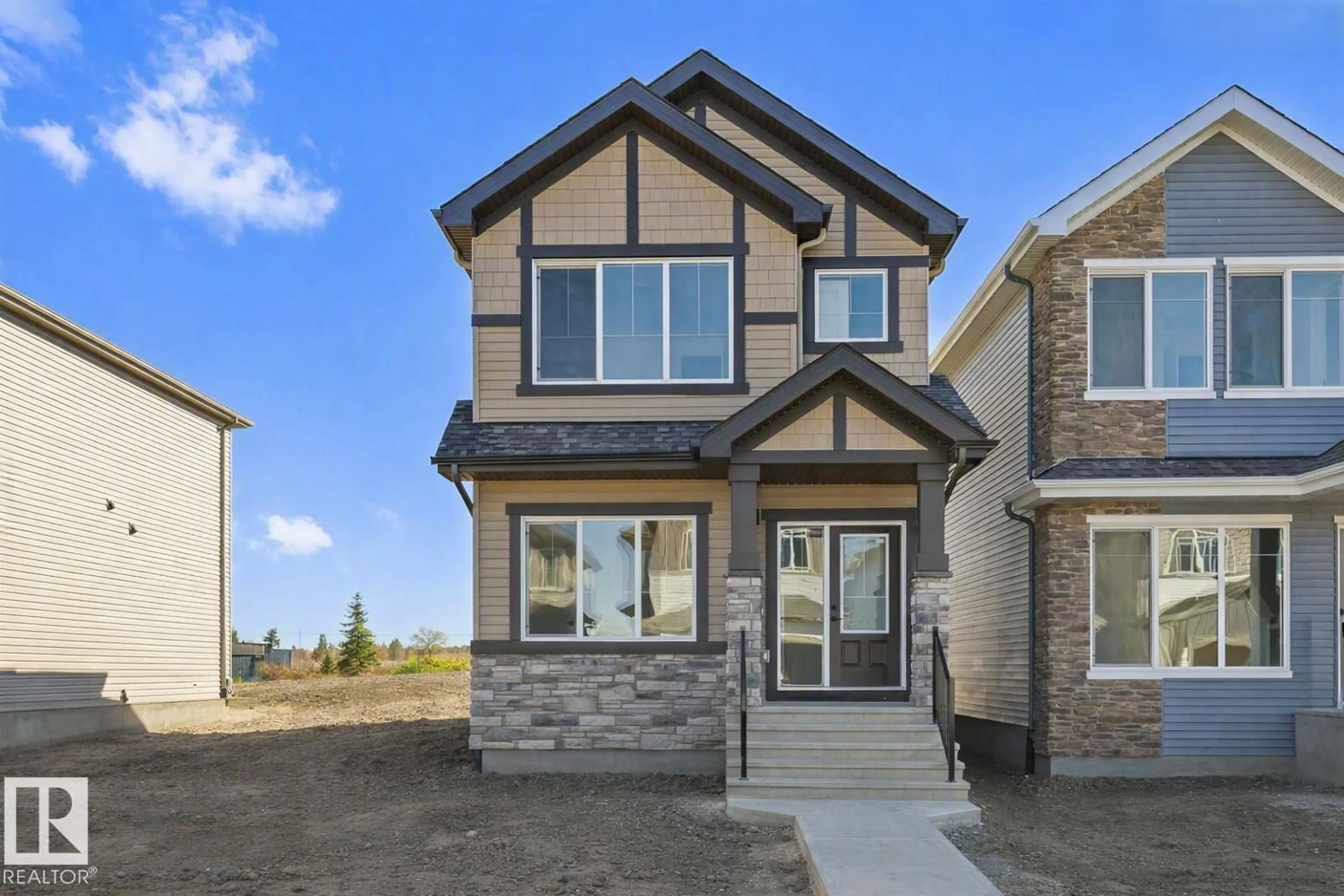 Home with brick exterior material, street for 4207 63 ST, Beaumont Alberta T4X0X5