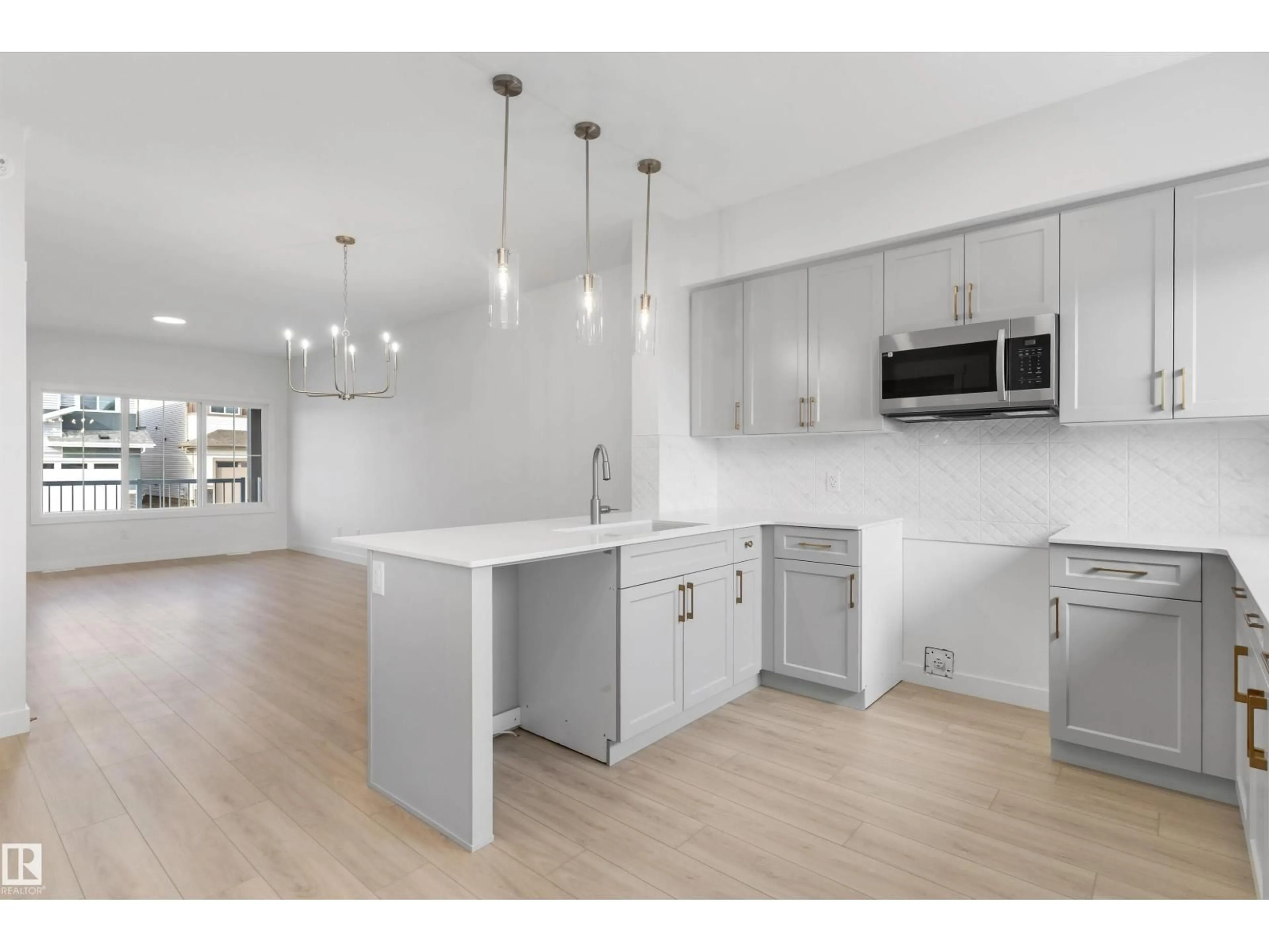 Open concept kitchen, unknown for 4203 63 ST, Beaumont Alberta T4X0X5