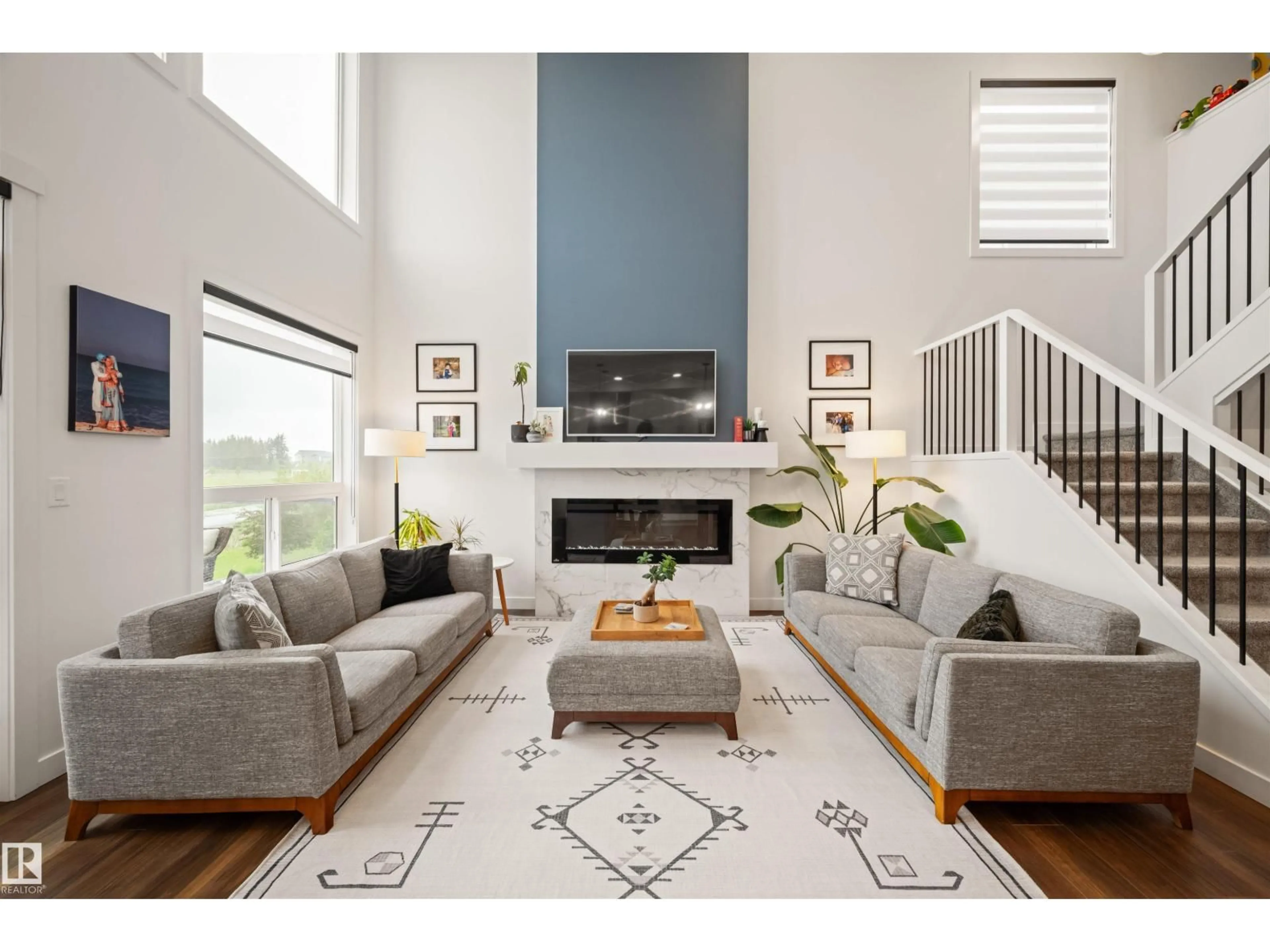 Living room with furniture, unknown for 2742 COLLINS CR, Edmonton Alberta T6W3X4