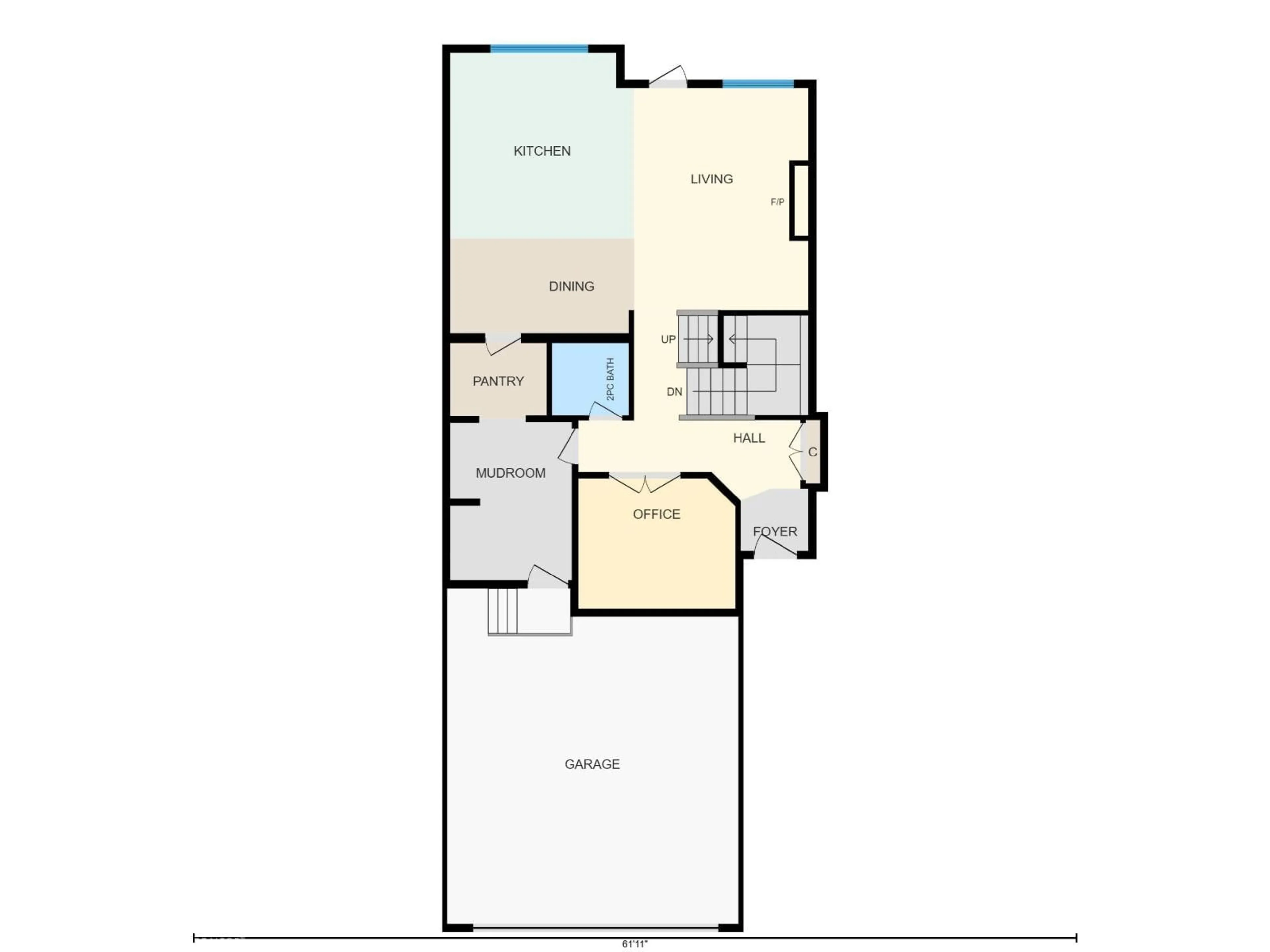 Floor plan for 2742 COLLINS CR, Edmonton Alberta T6W3X4