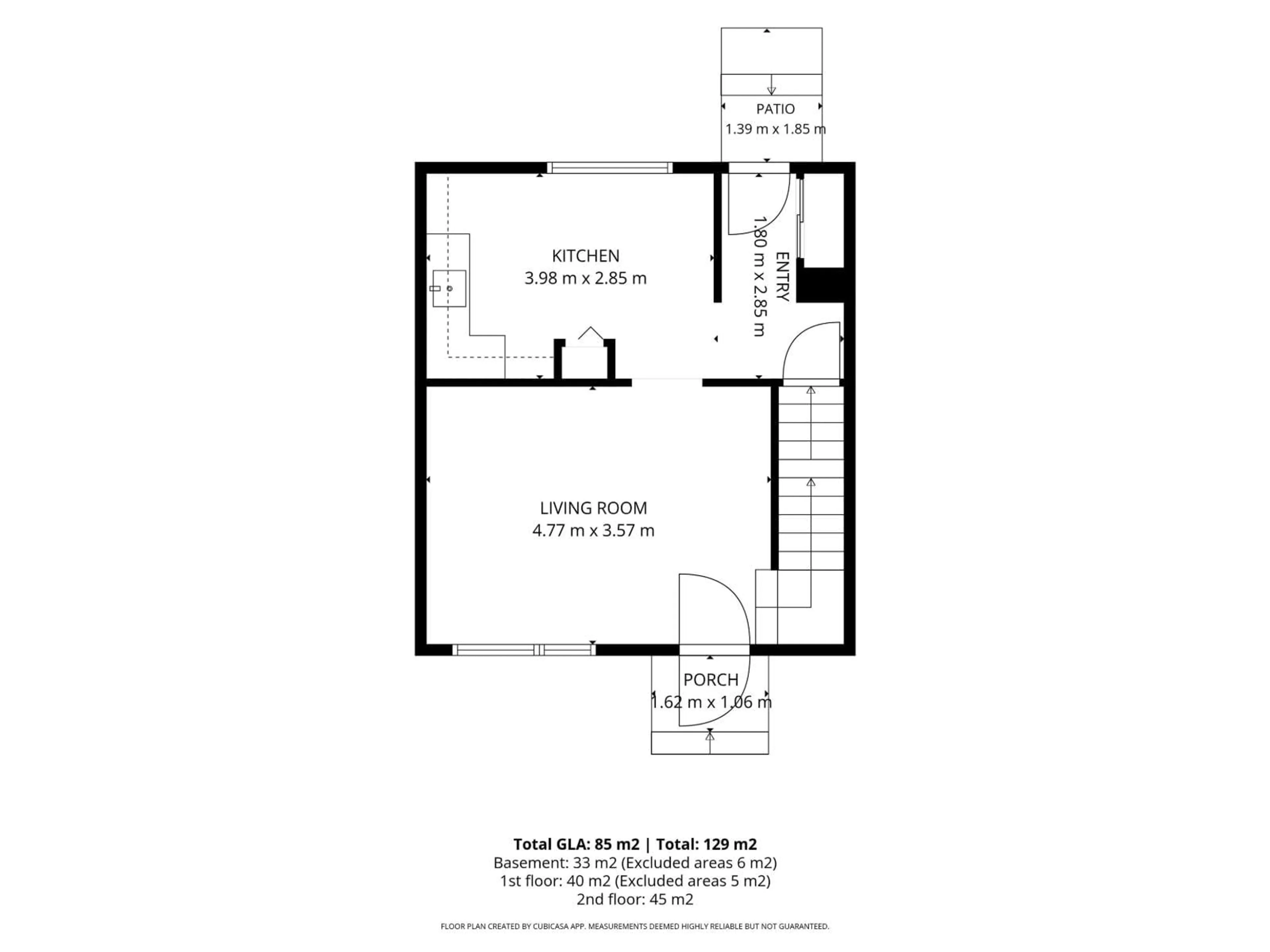 Floor plan for 144 HABITAT CR, Edmonton Alberta T5A2X7