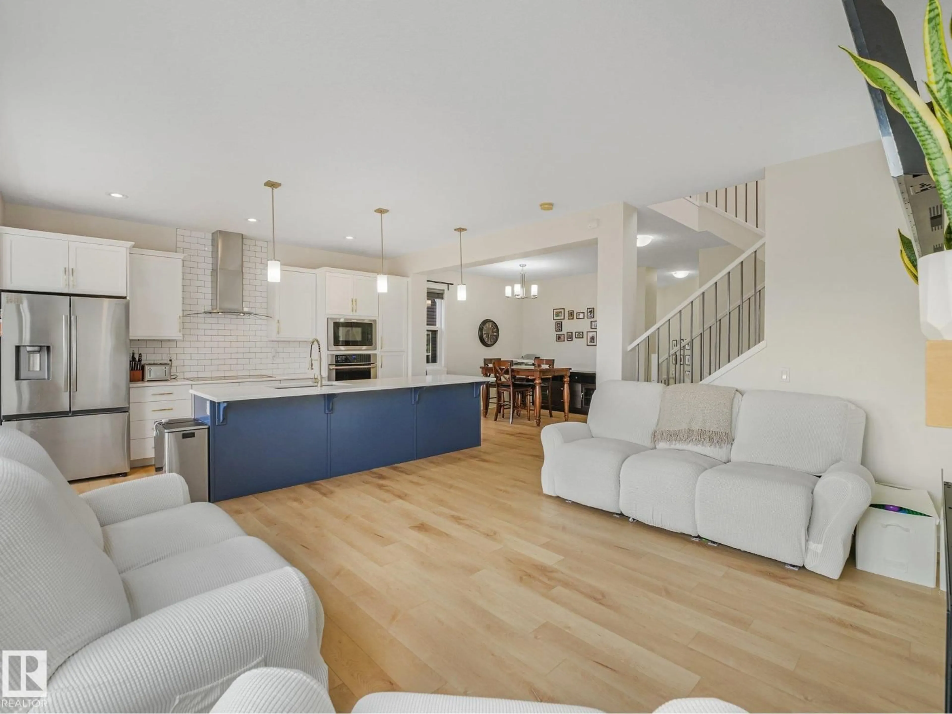 Open concept kitchen, unknown for 369 SIMPKINS WD, Leduc Alberta T9E0Y4