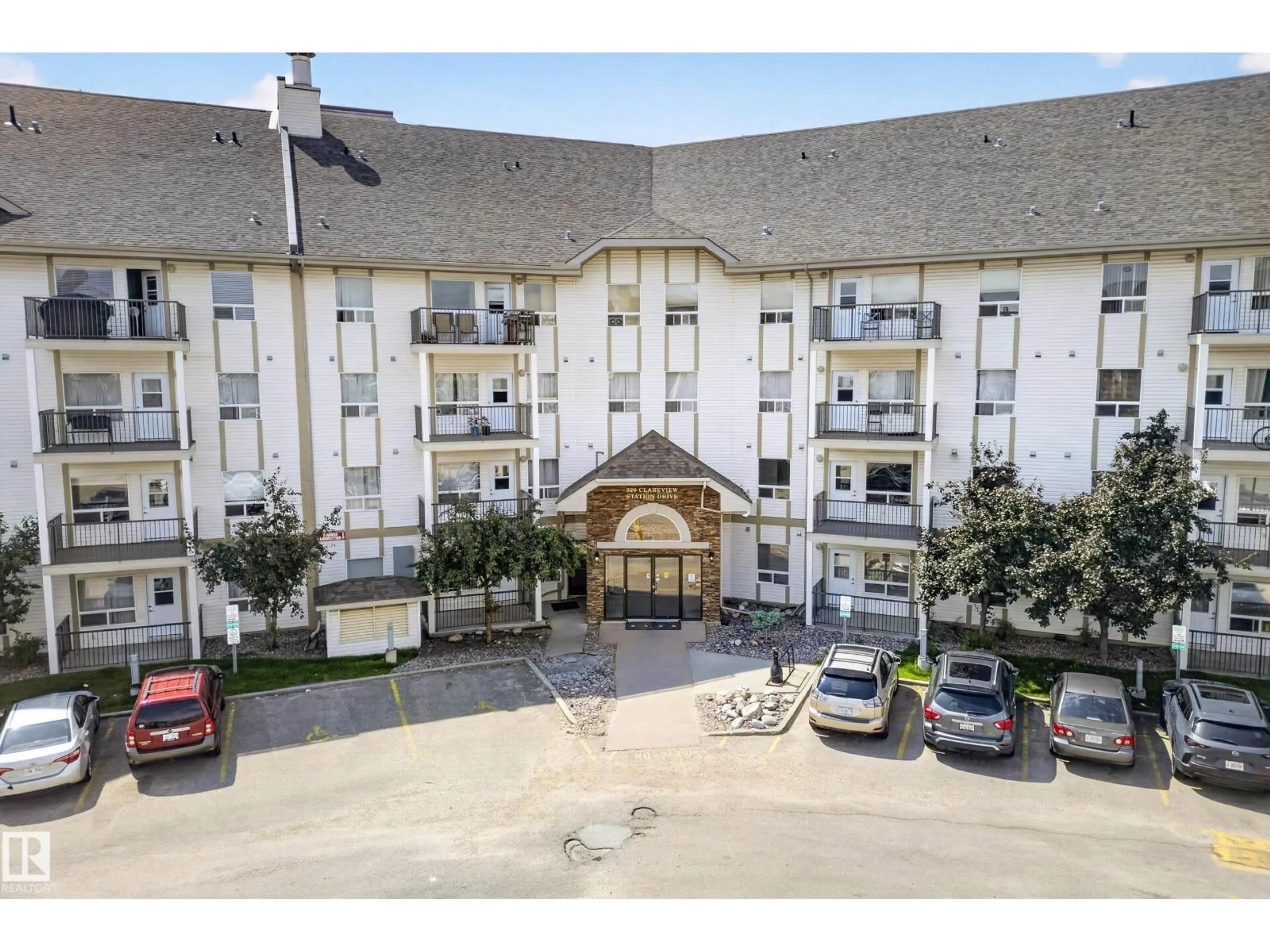 A pic from outside/outdoor area/front of a property/back of a property/a pic from drone, unknown for #2212 - 2212 CLAREVIEW STATION DR, Edmonton Alberta T5Y0E5