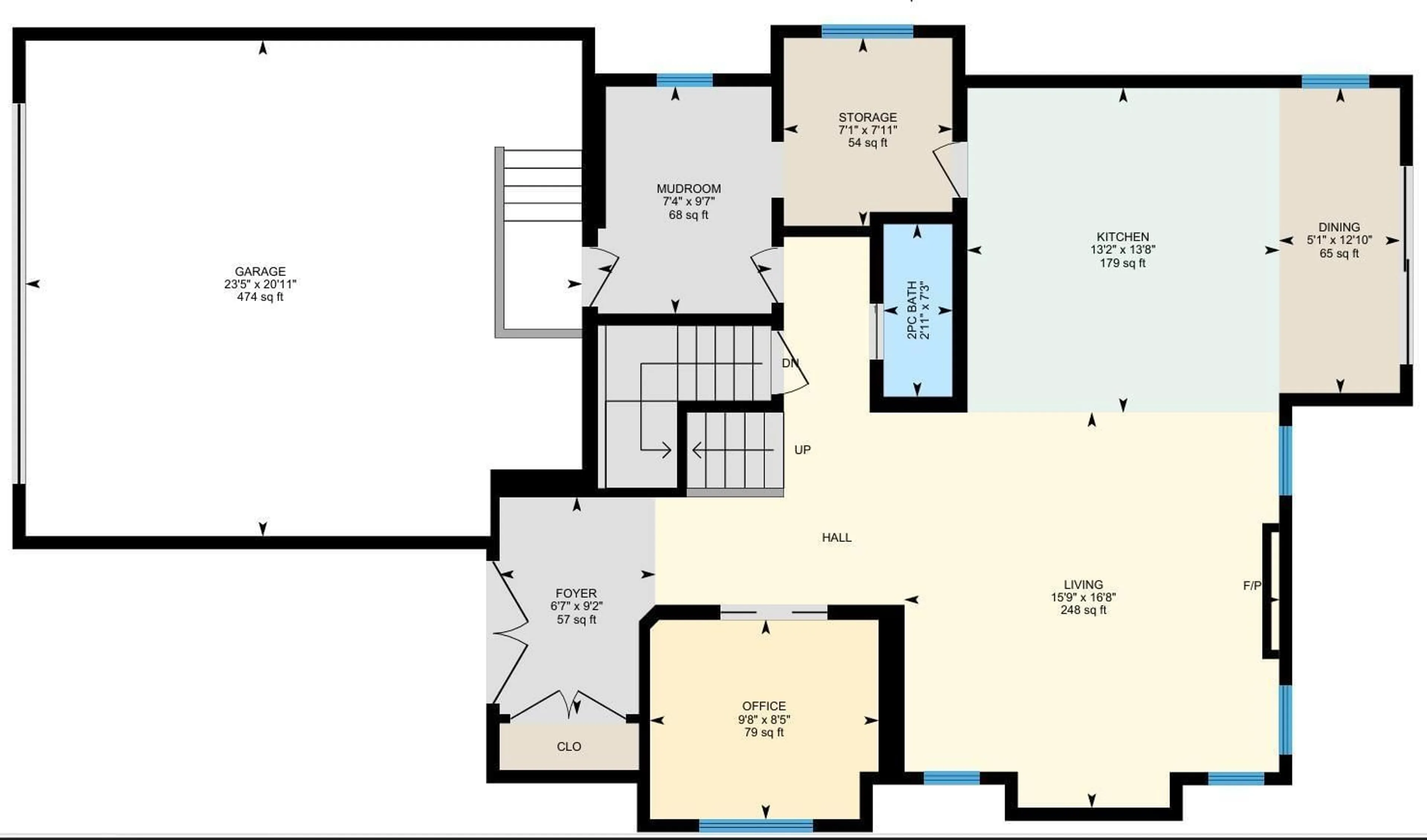 Floor plan for 1 EASTVIEW ST, St. Albert Alberta T8N4G4