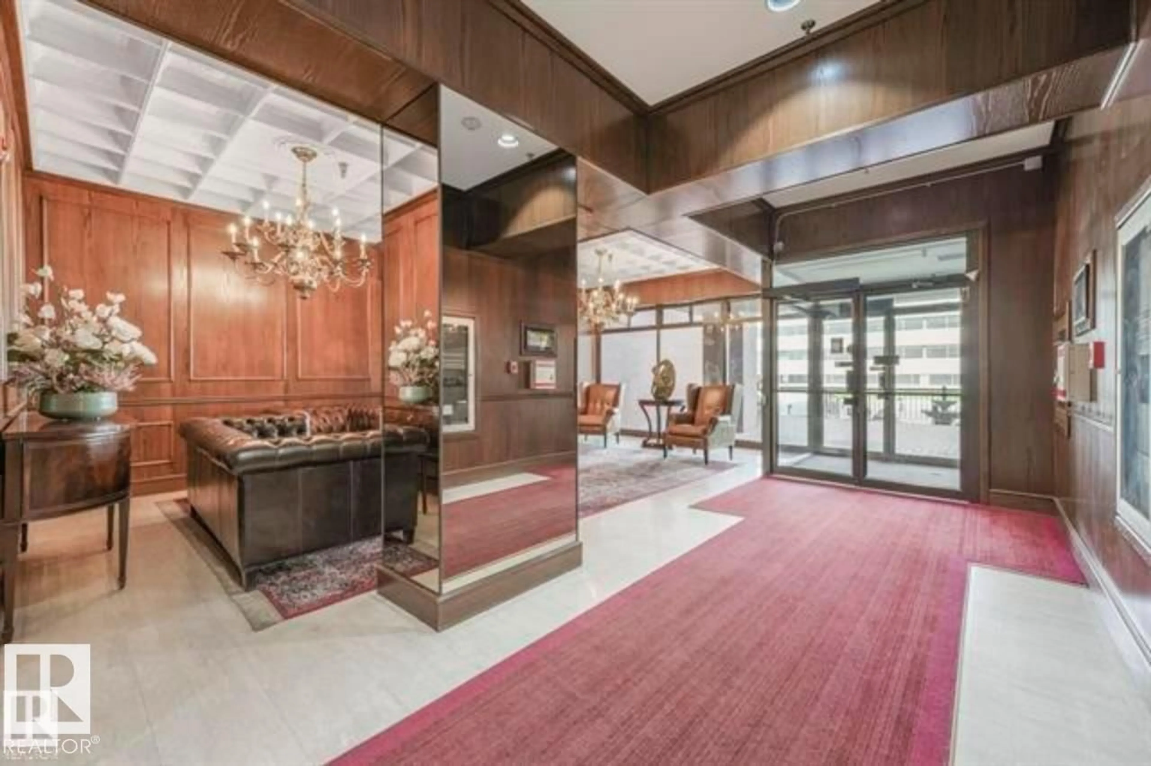 Lobby for #1403 - 11503 100 AV, Edmonton Alberta T5K2K7