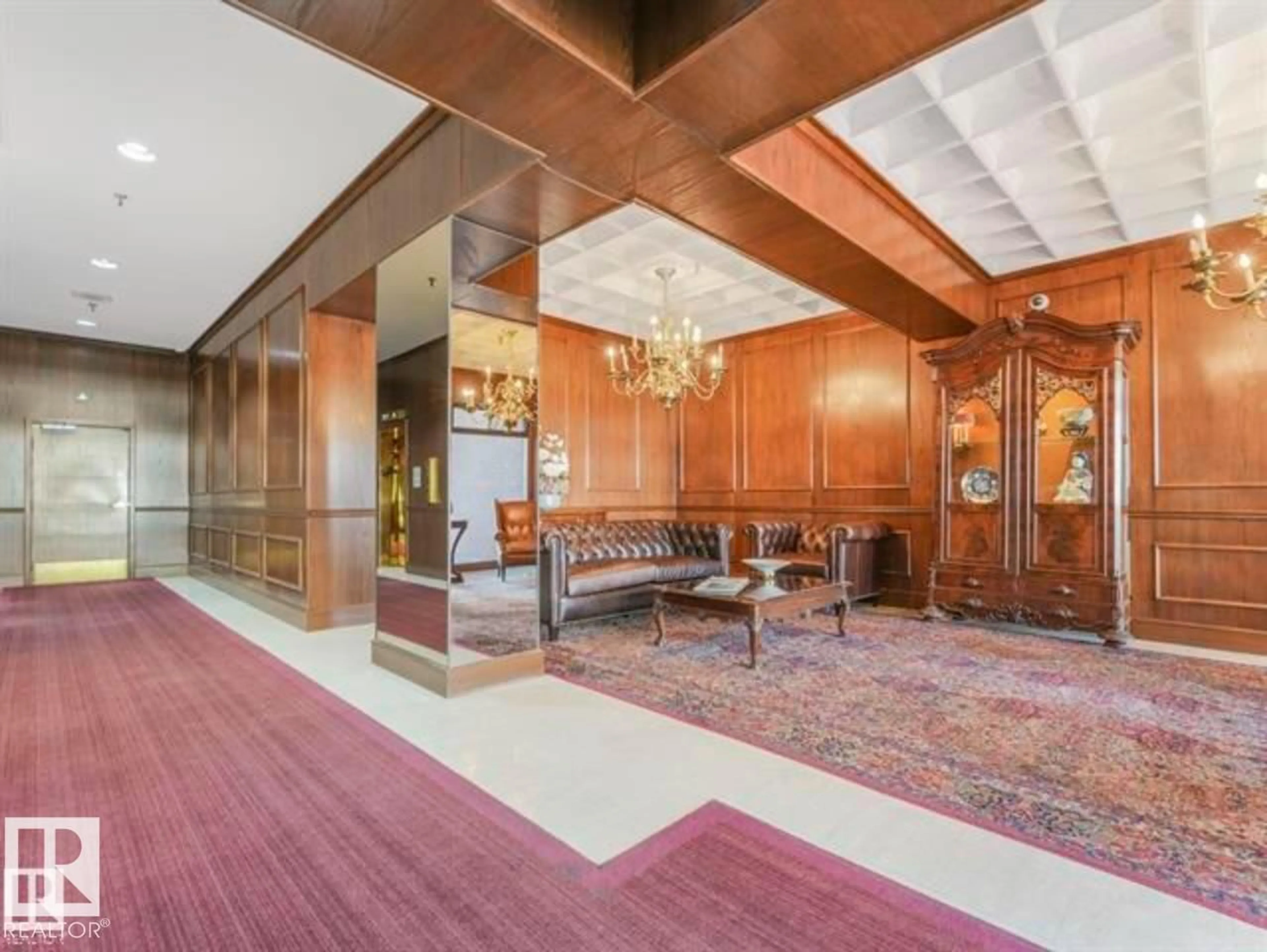 Lobby for #1403 - 11503 100 AV, Edmonton Alberta T5K2K7