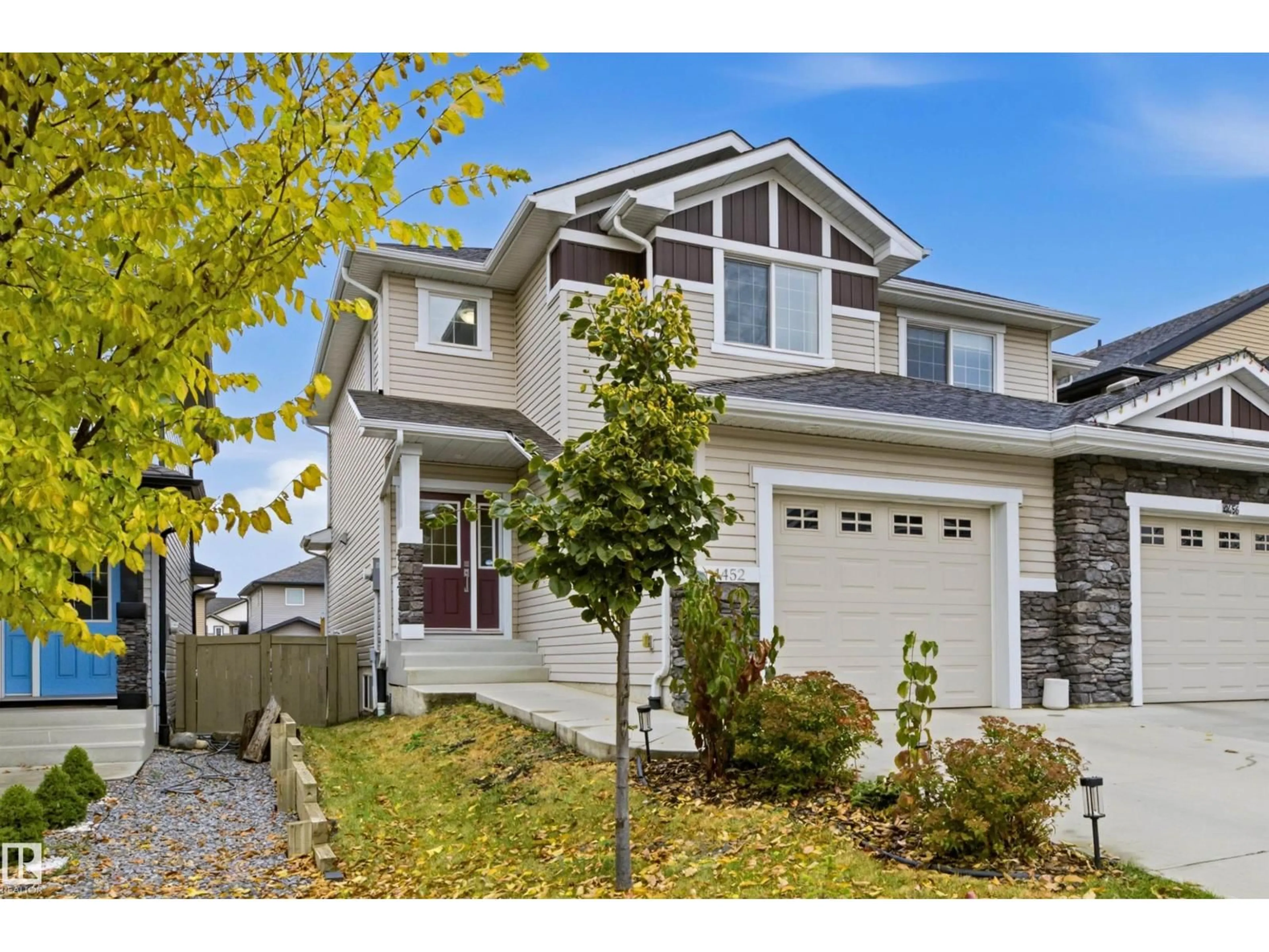 Home with vinyl exterior material, street for 4452 5 ST, Edmonton Alberta T6T0Z9