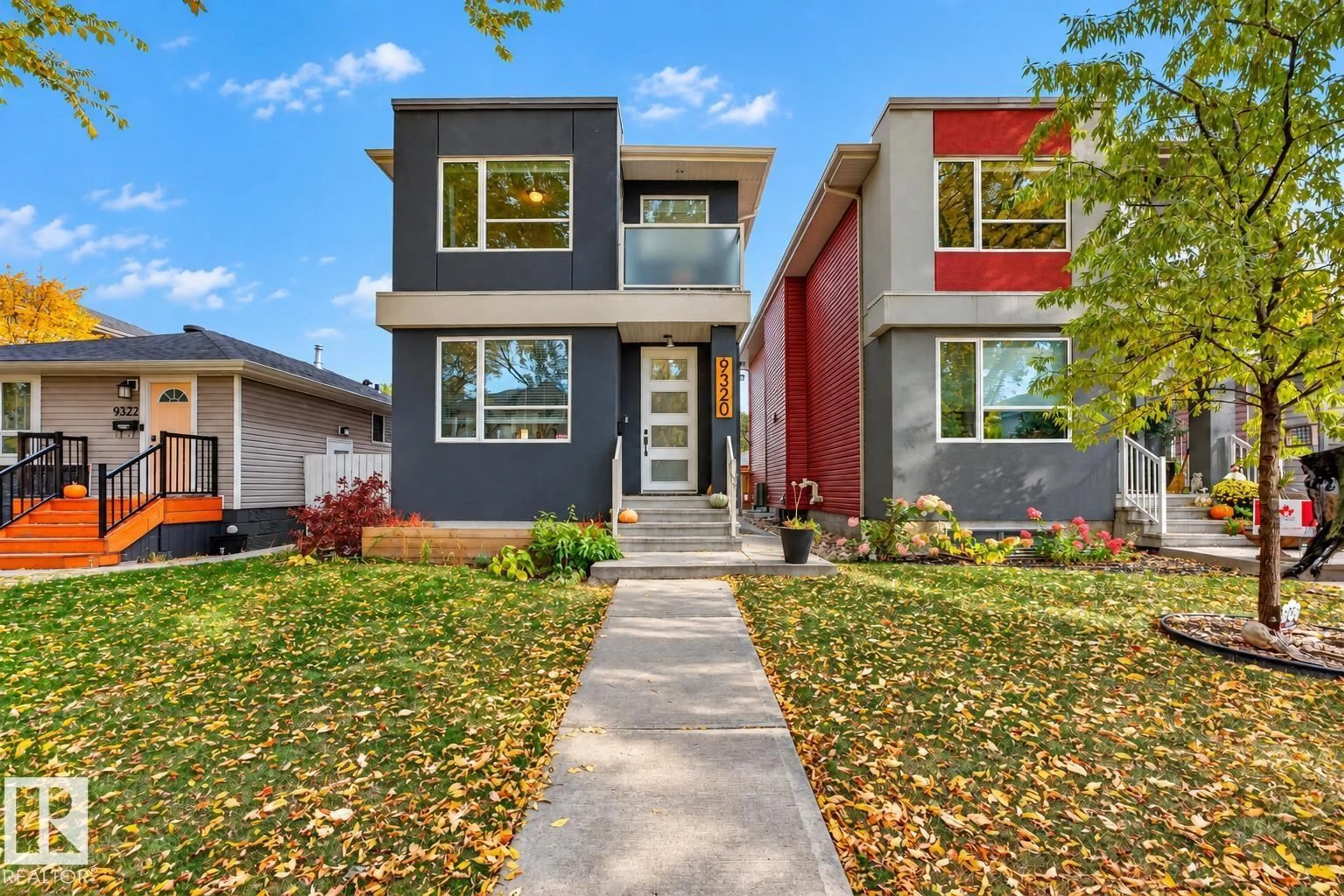 Home with brick exterior material, street for NW - 9320 71 AV, Edmonton Alberta T6E0K8