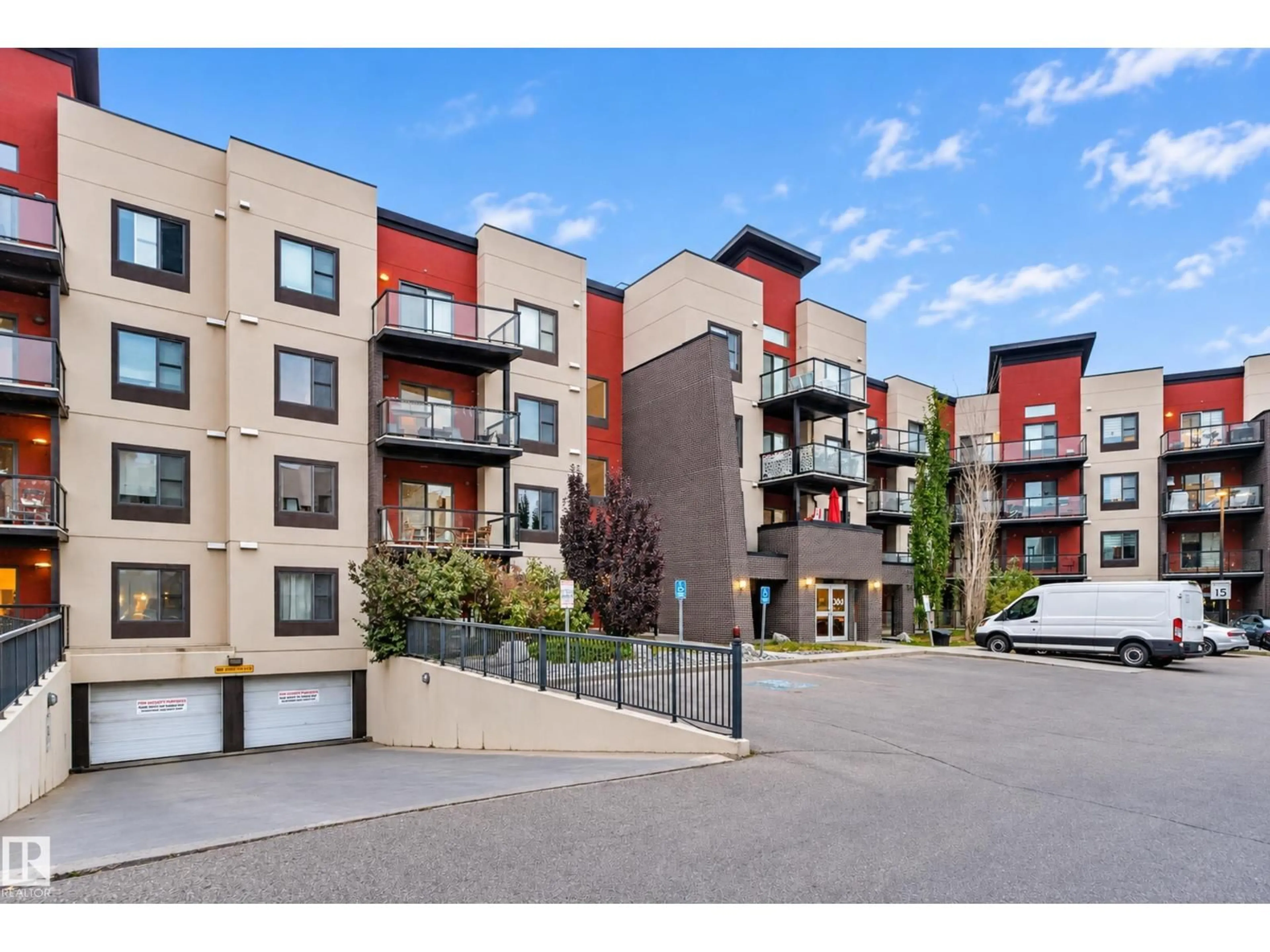 A pic from outside/outdoor area/front of a property/back of a property/a pic from drone, street for 224 - 304 AMBLESIDE LI, Edmonton Alberta T6W0V2