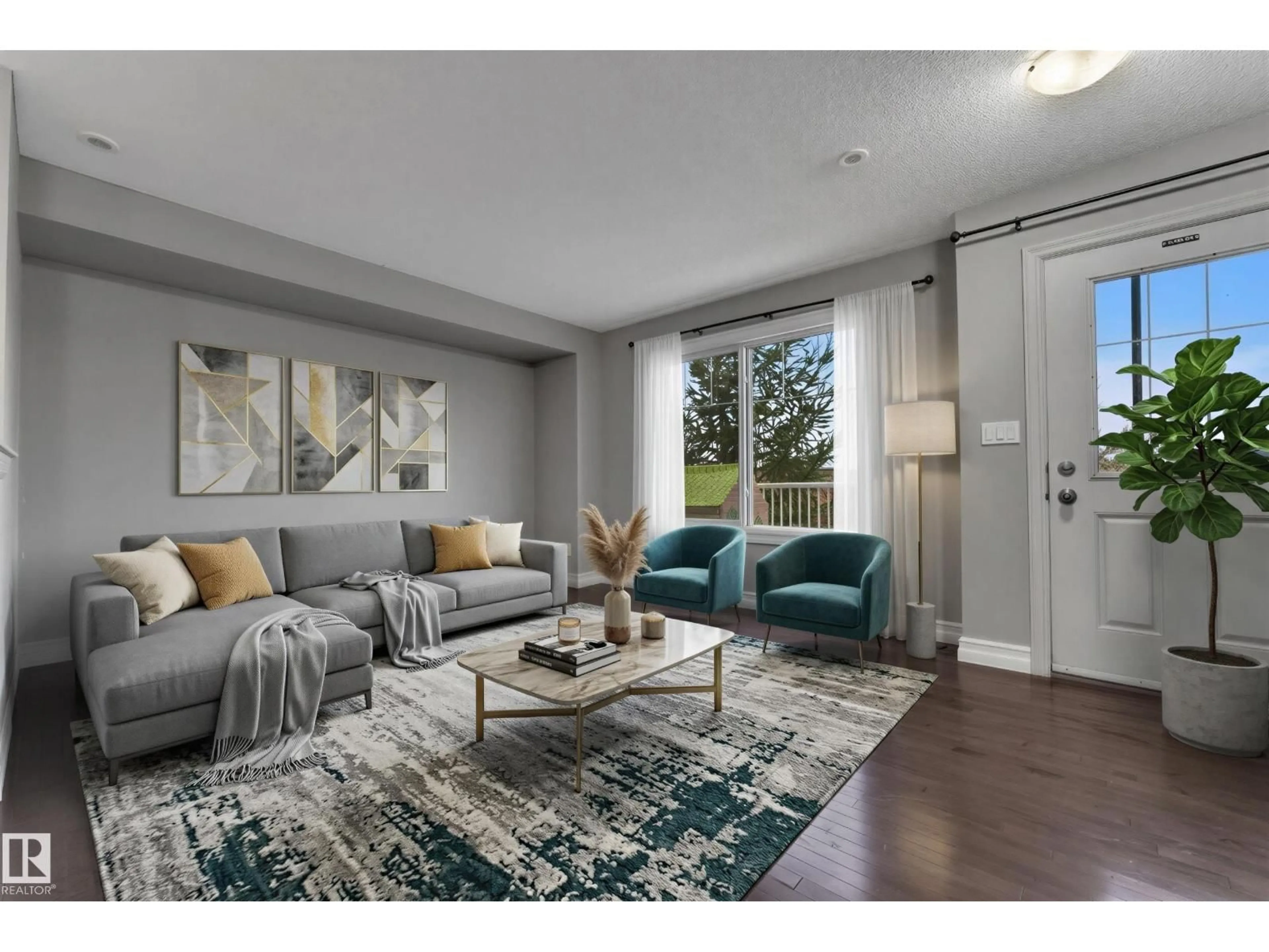 Living room with furniture, unknown for #140 - 655 TAMARACK RD, Edmonton Alberta T6T0N4