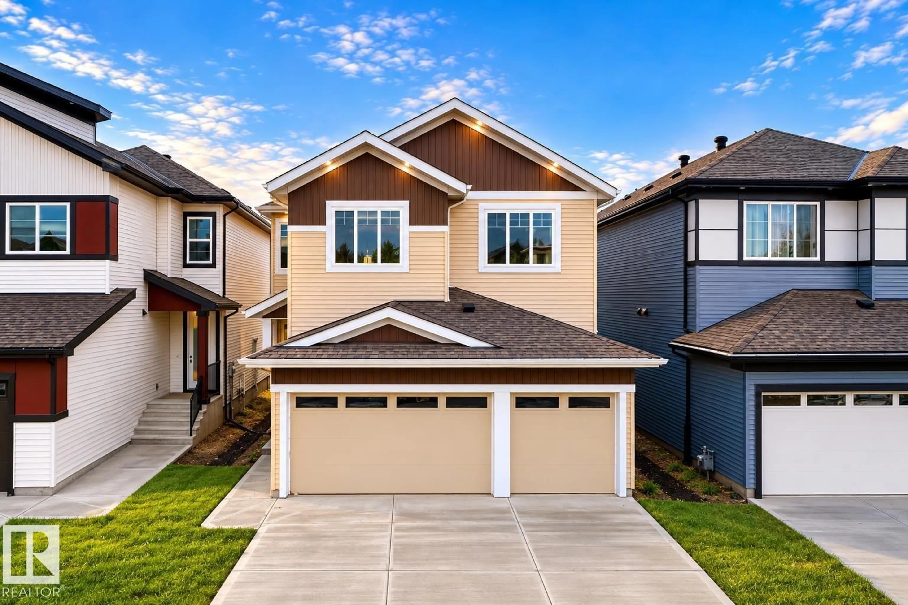 Home with vinyl exterior material, street for 737 ASTORIA WY, Devon Alberta T9G0M7