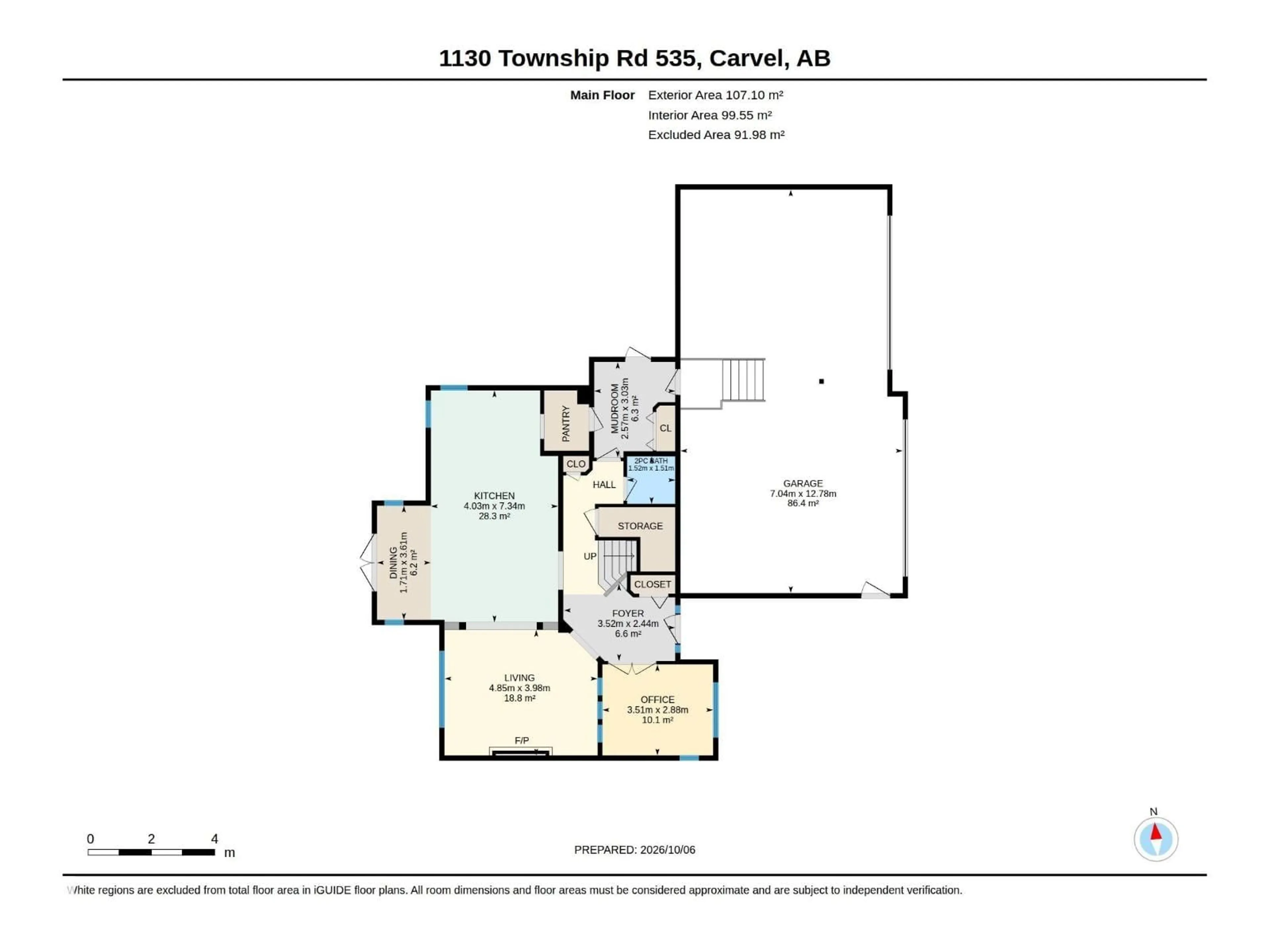 Floor plan for 1130 TWP ROAD 535, Rural Parkland County Alberta T7Y0B3