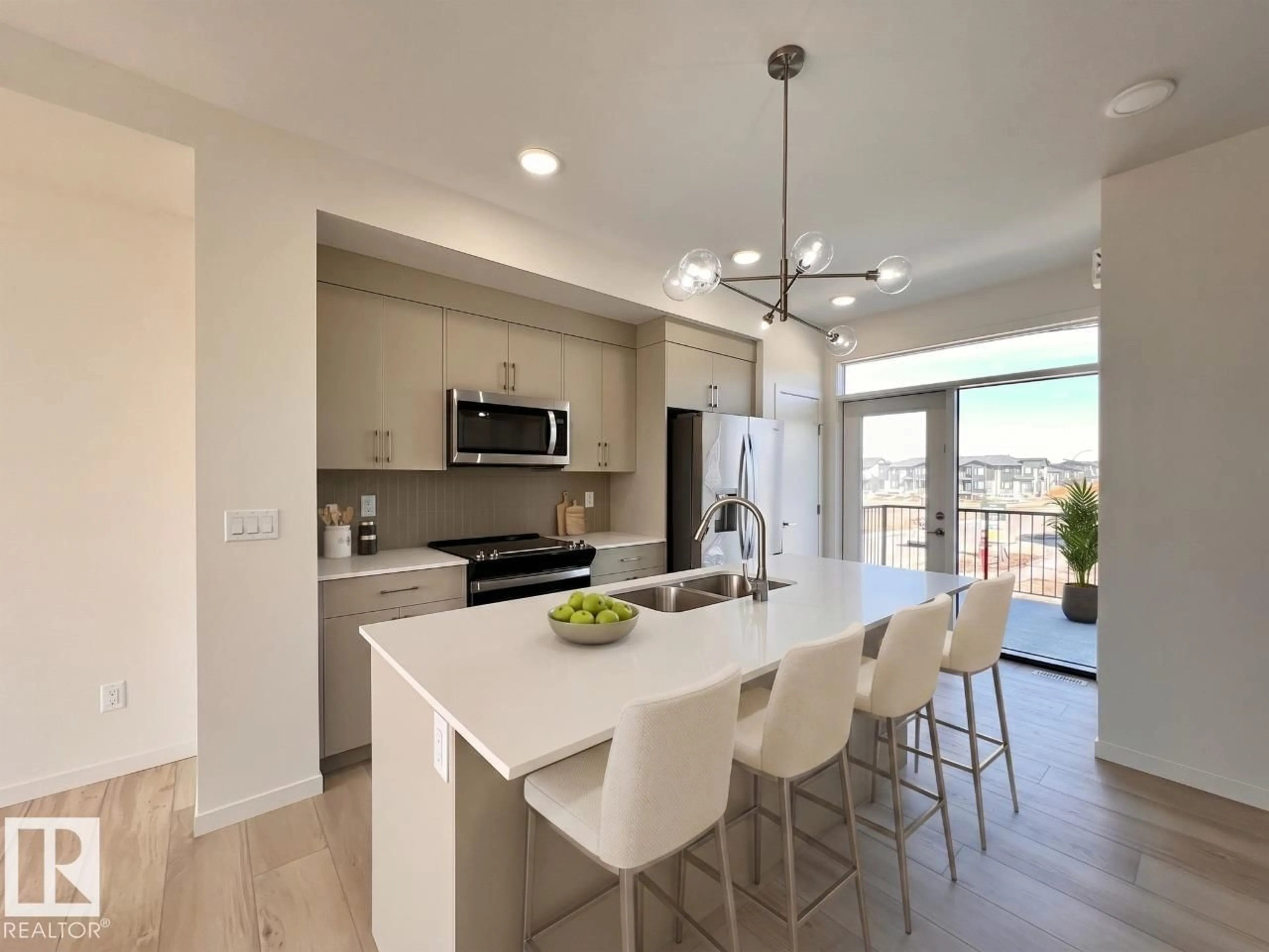 Open concept kitchen, unknown for SW - 2636 ALCES WY, Edmonton Alberta T6X3N9