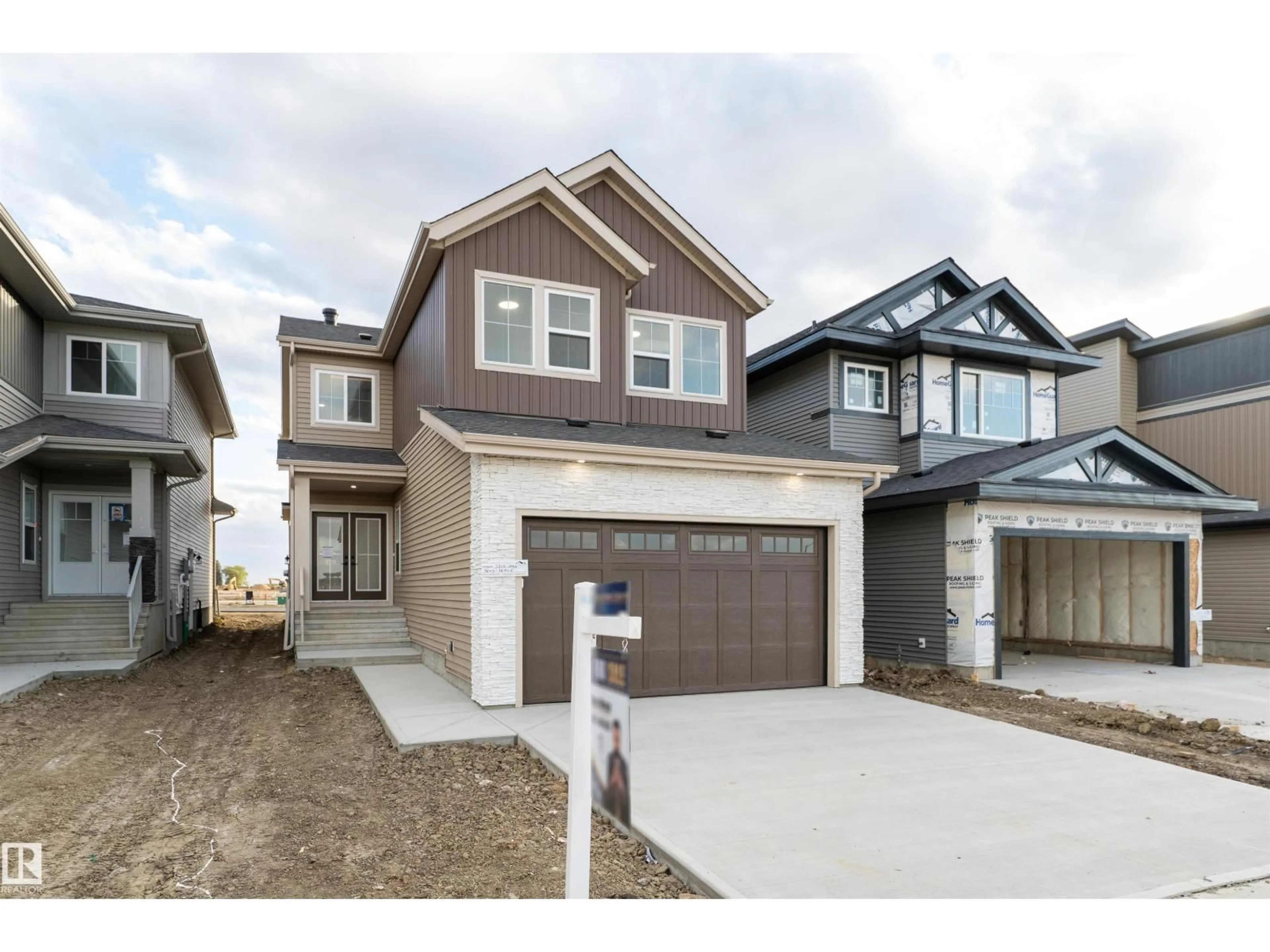 Home with vinyl exterior material, street for 3805 38 AVE, Beaumont Alberta T4X3A1