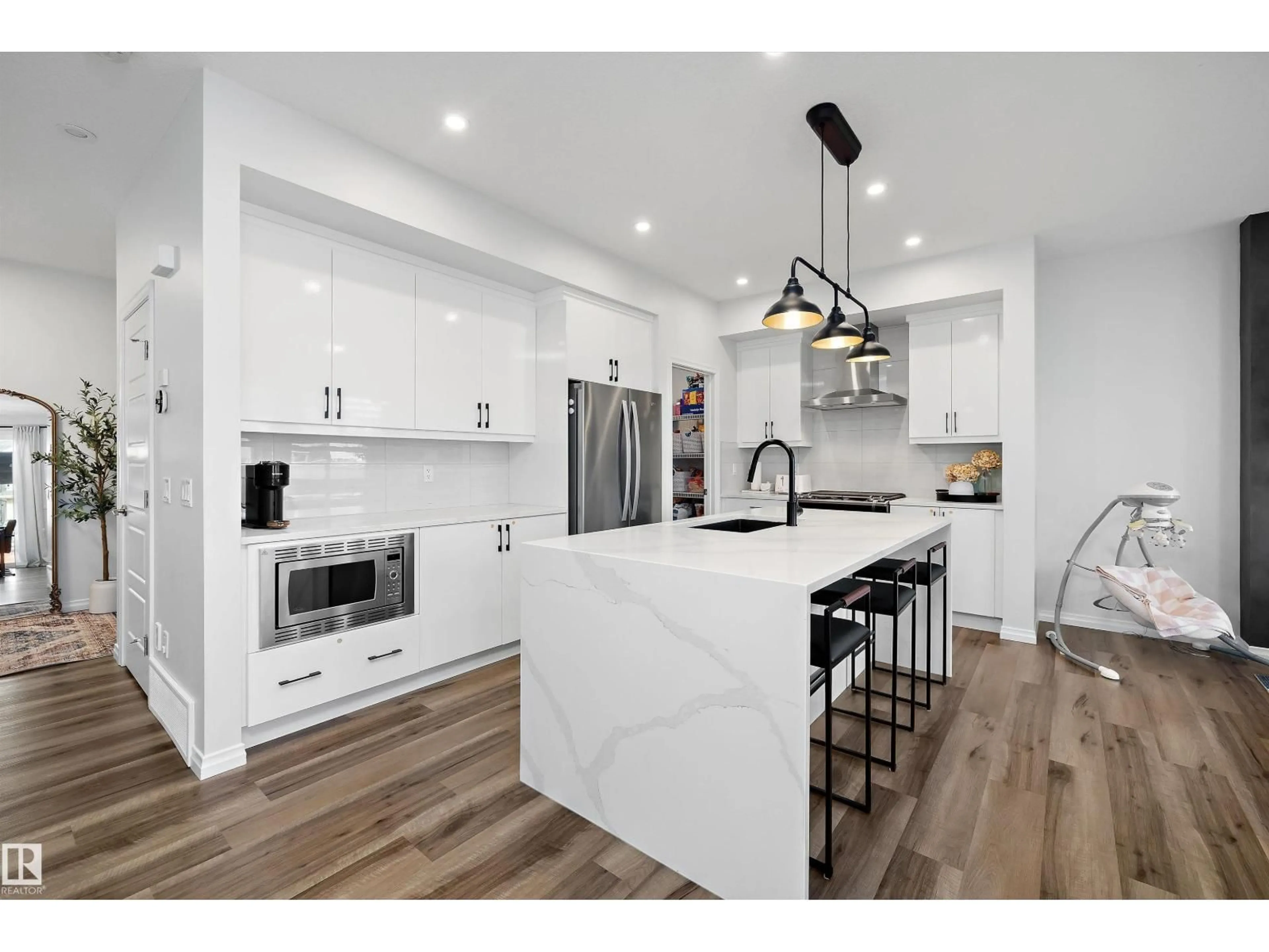Open concept kitchen, unknown for NW - 13052 211 ST, Edmonton Alberta T5S0P5