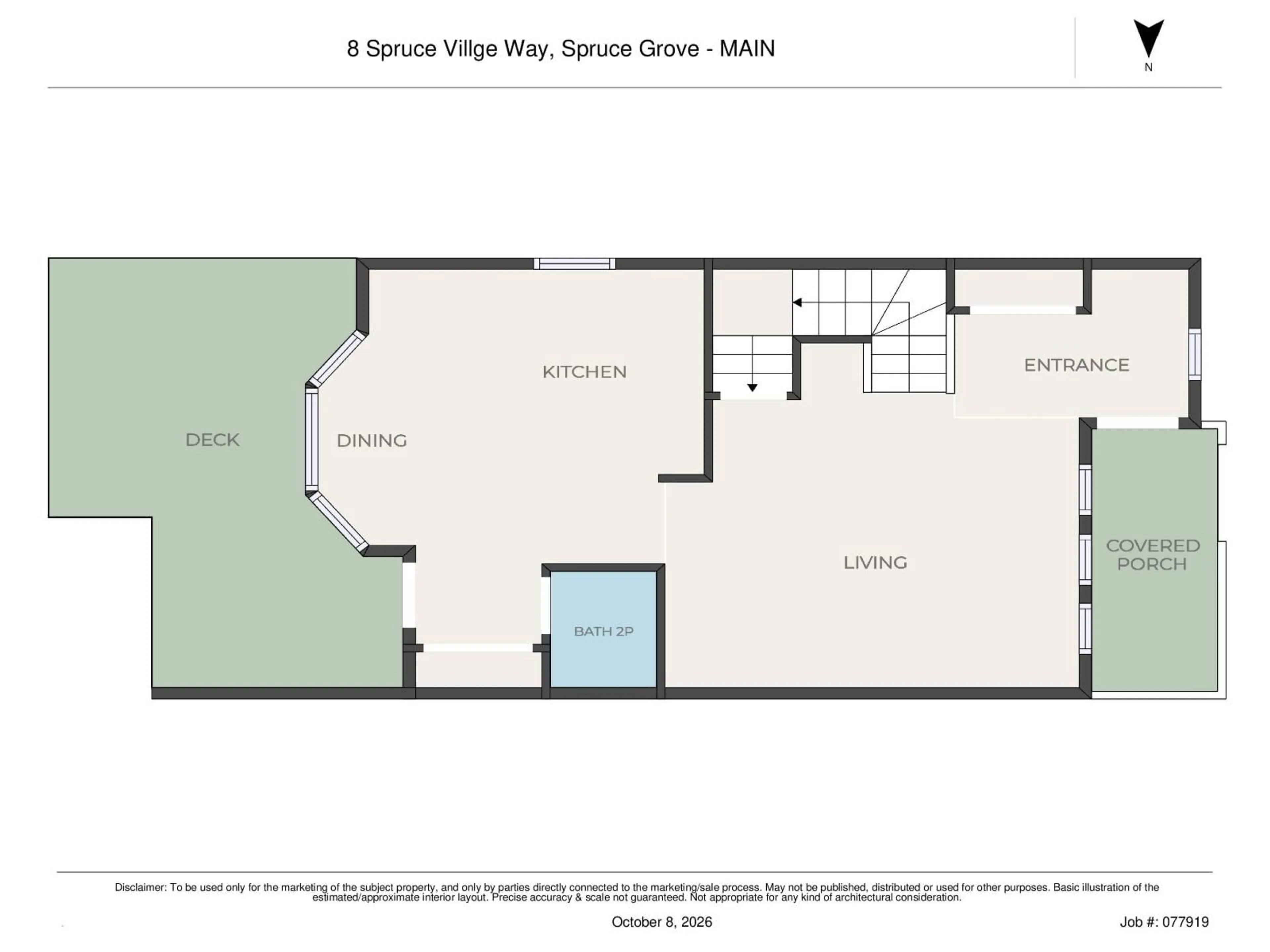 Floor plan for 8 SPRUCE VILLAGE WY, Spruce Grove Alberta T7X0B2