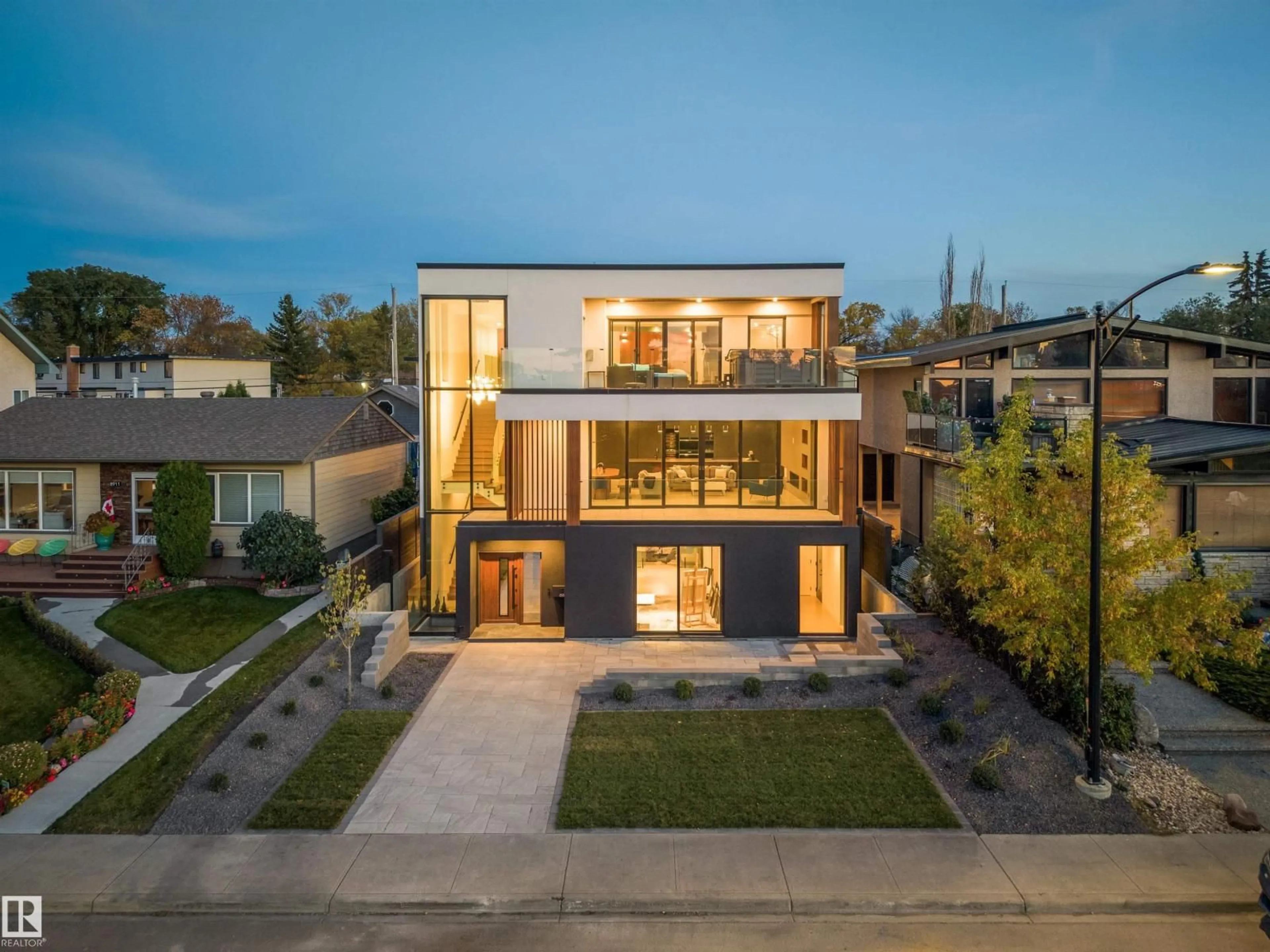 Home with brick exterior material, street for 8915 STRATHEARN DR, Edmonton Alberta T6C4C8