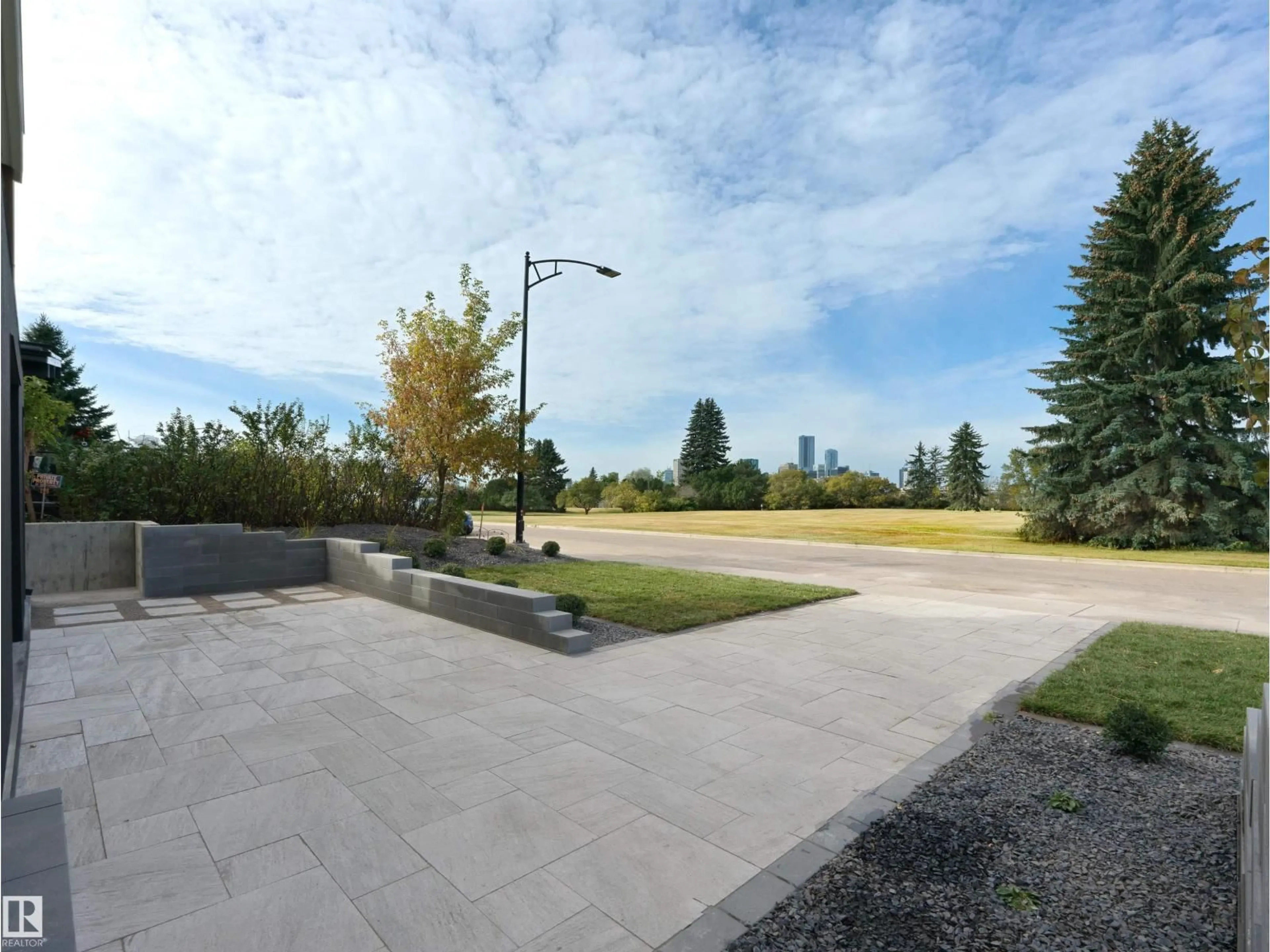 Patio, street for 8915 STRATHEARN DR, Edmonton Alberta T6C4C8