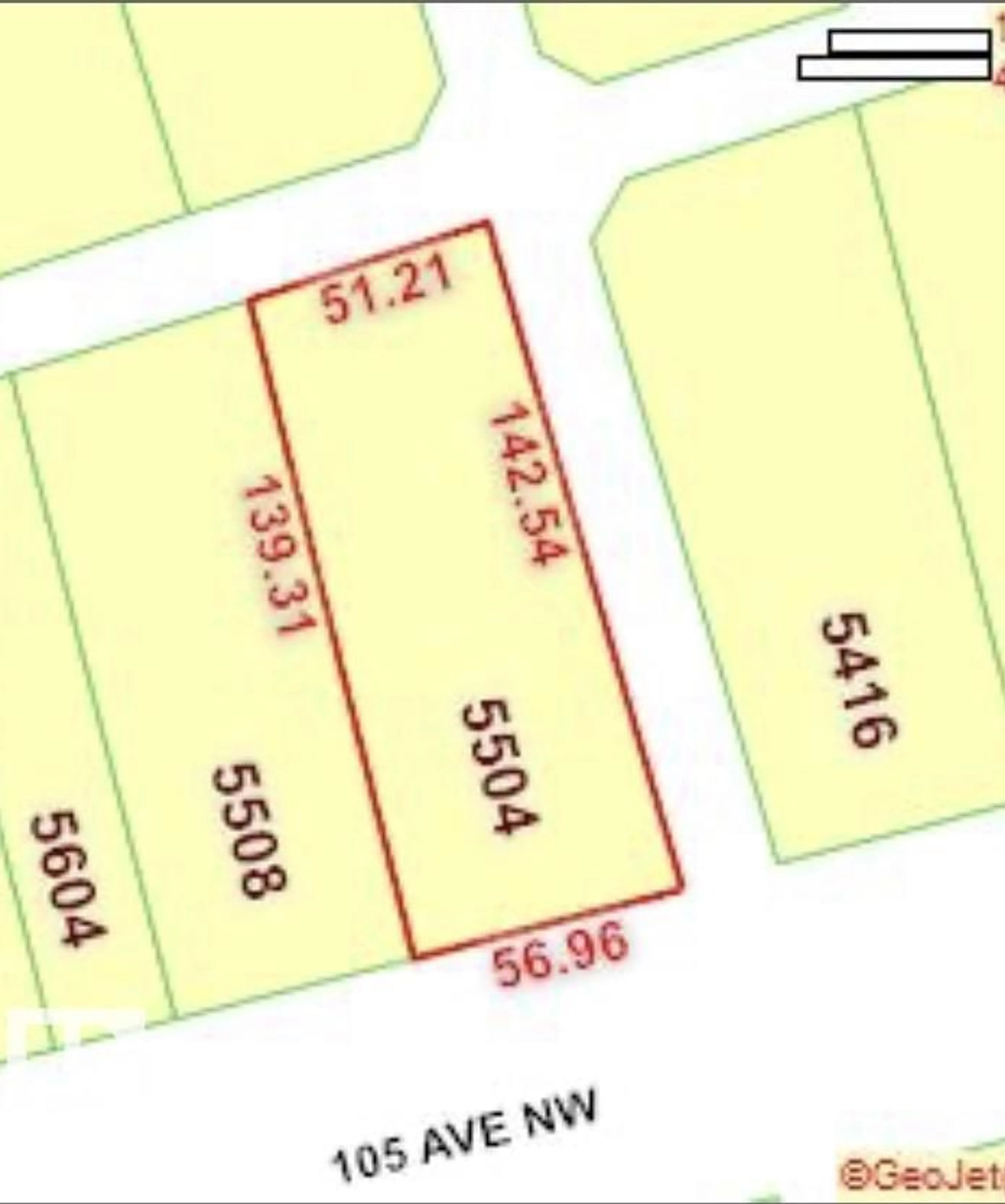 Floor plan for 5504 105 AV, Edmonton Alberta T6A1A6
