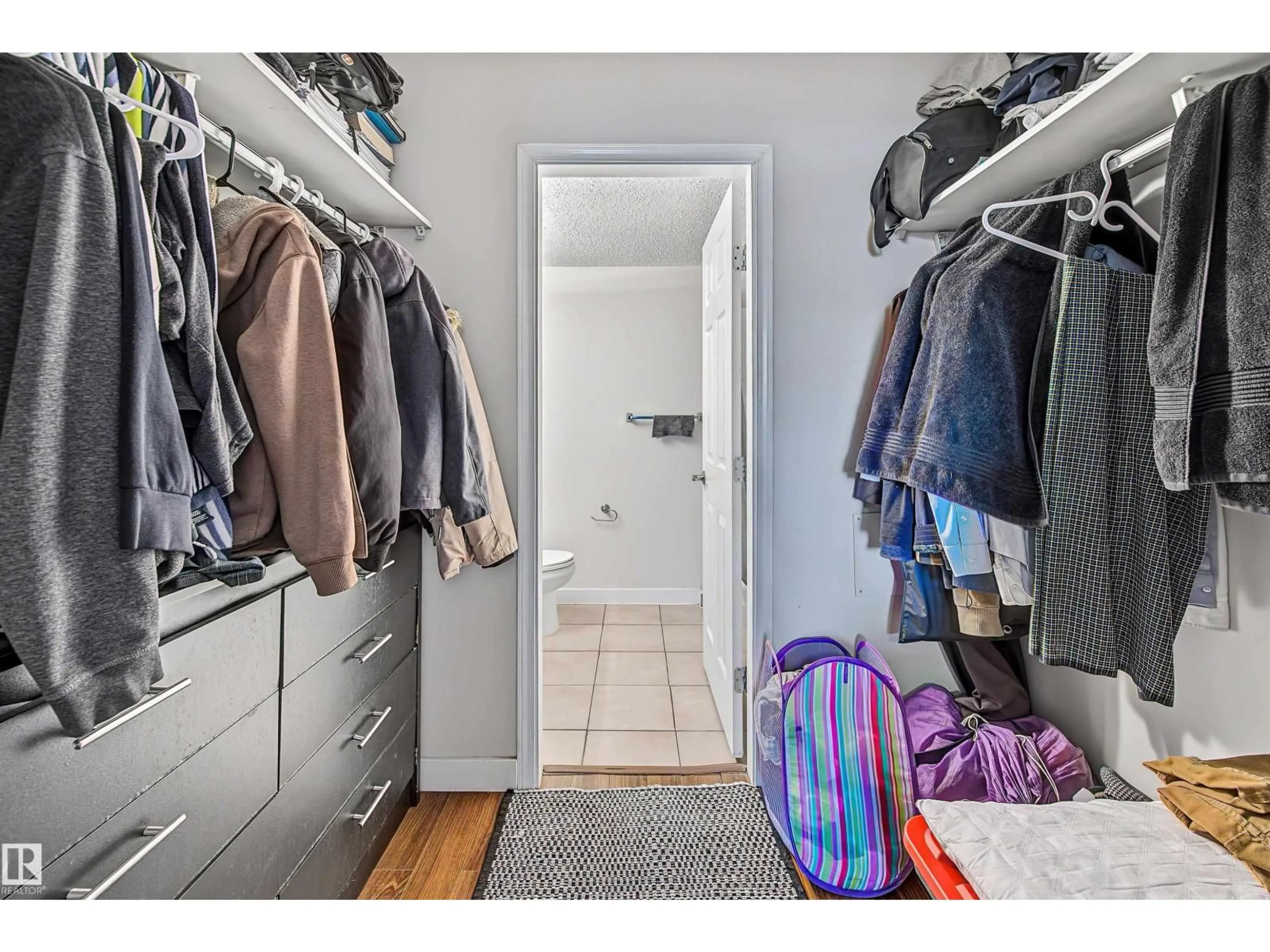 Storage room or clothes room or walk-in closet for #101 - 9010 106 AV, Edmonton Alberta T5H4K3