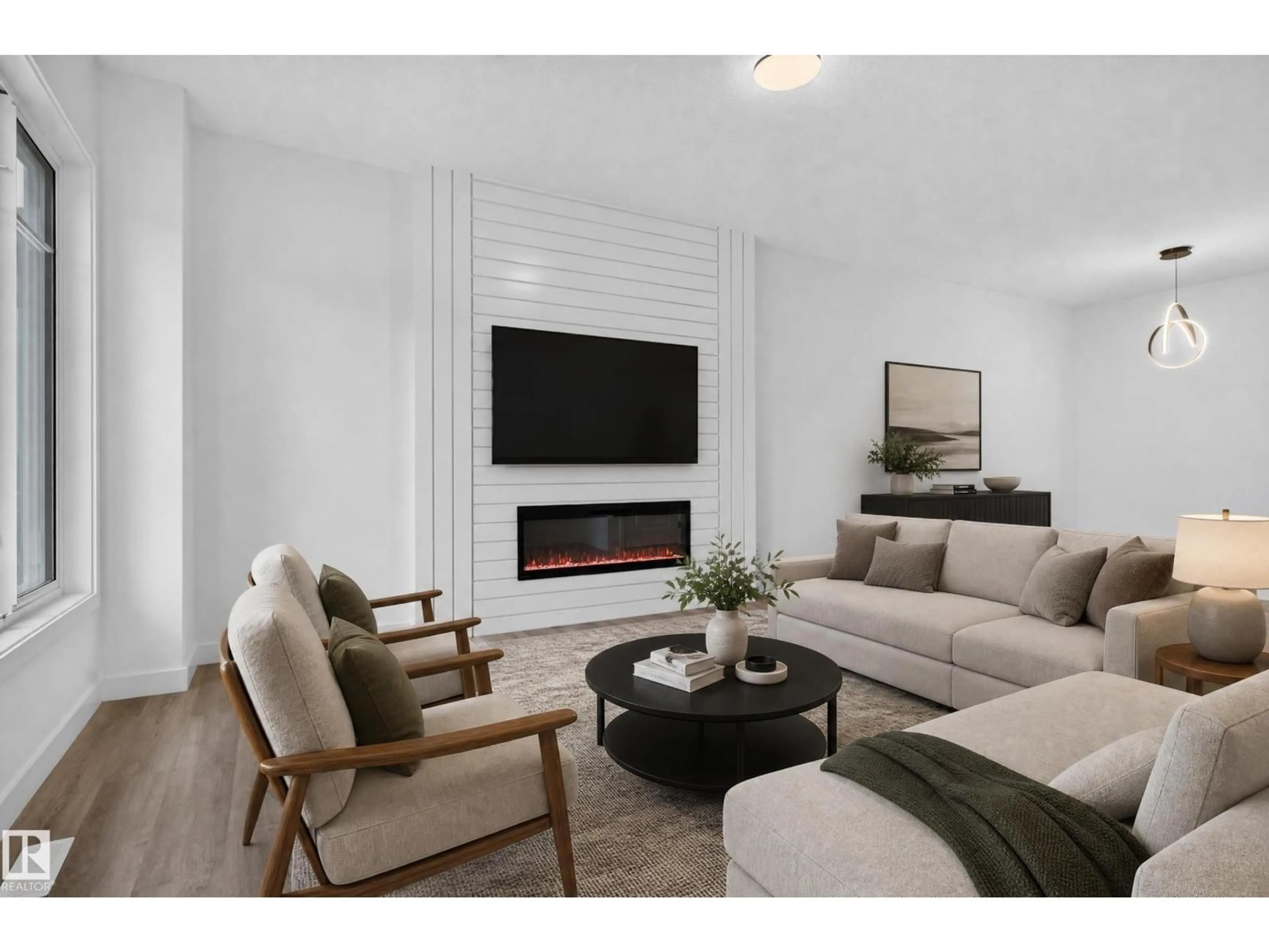 Living room with furniture, unknown for 99 WESTWIND DR, Spruce Grove Alberta T7X4C6