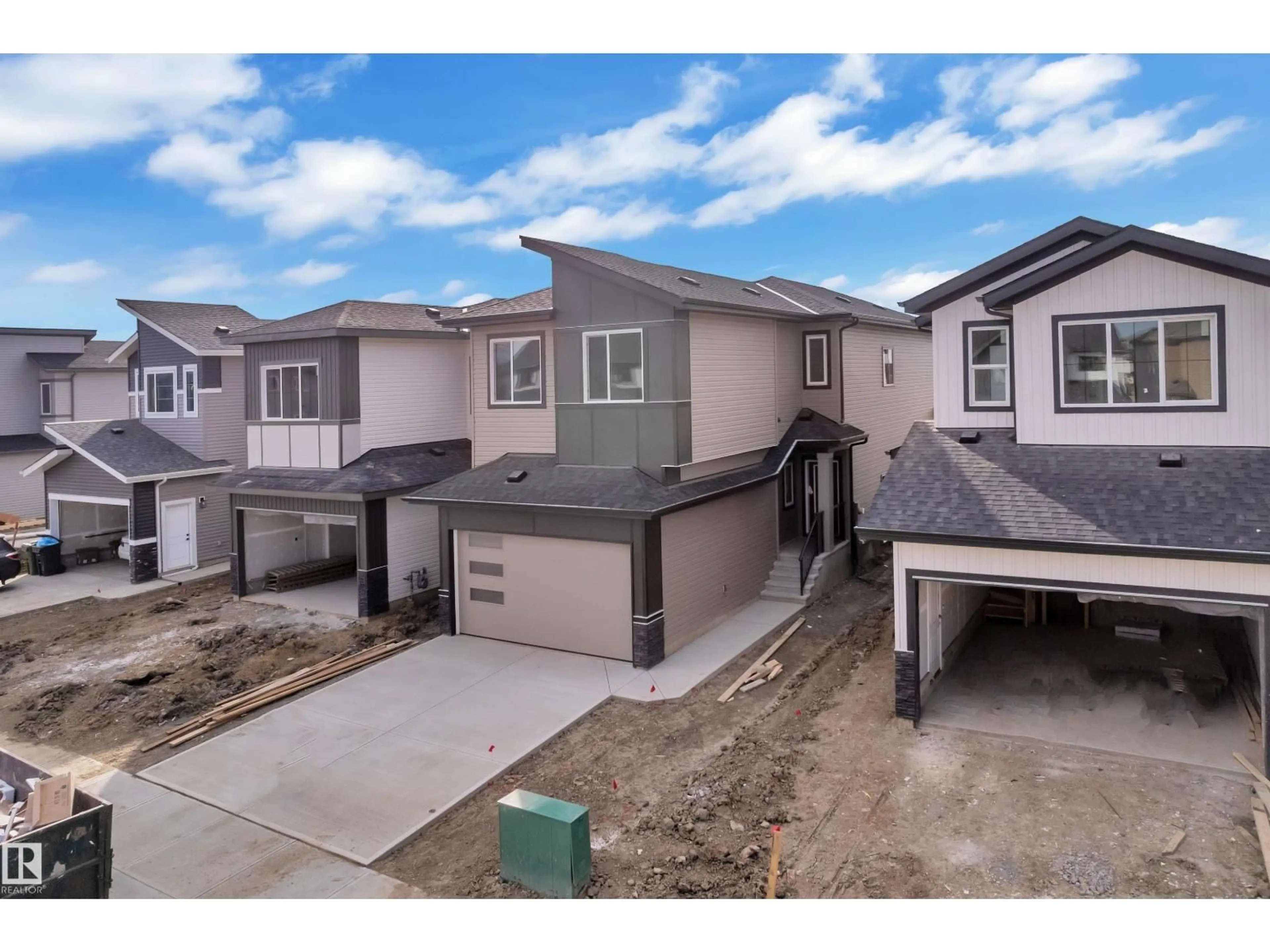 A pic from outside/outdoor area/front of a property/back of a property/a pic from drone, street for 178 MUNN WAY, Leduc Alberta T9E1X9