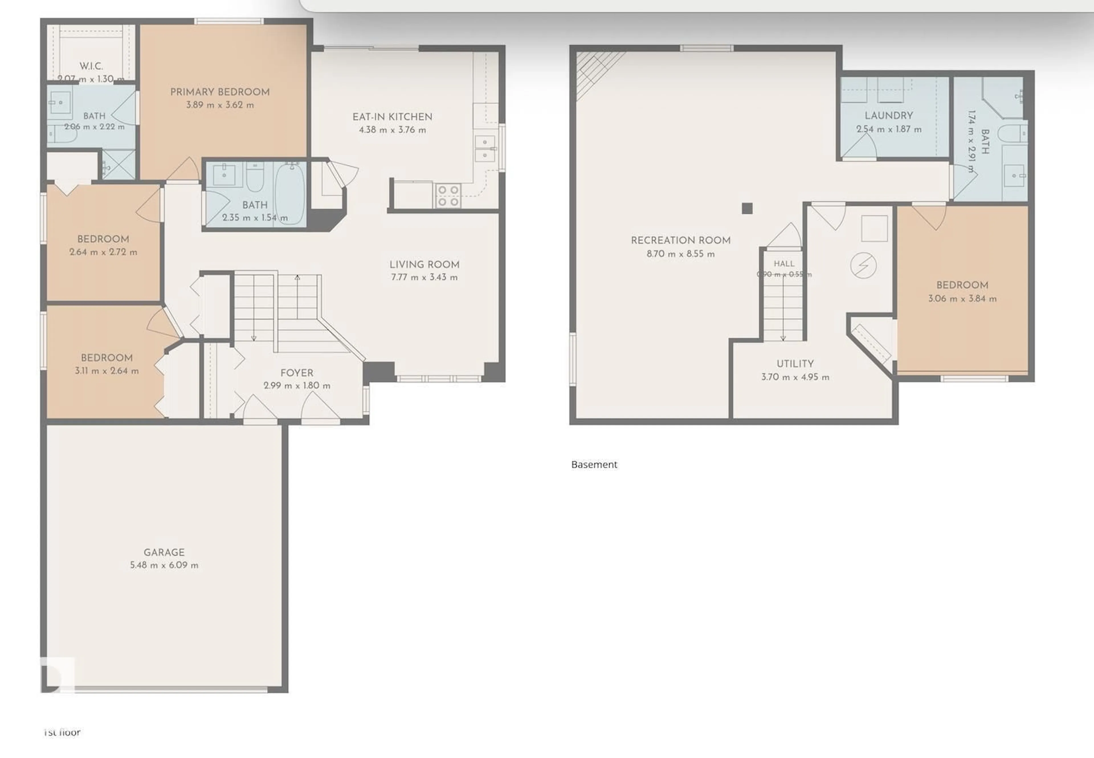 Floor plan for 310 REGENCY DR, Sherwood Park Alberta T8A5W6