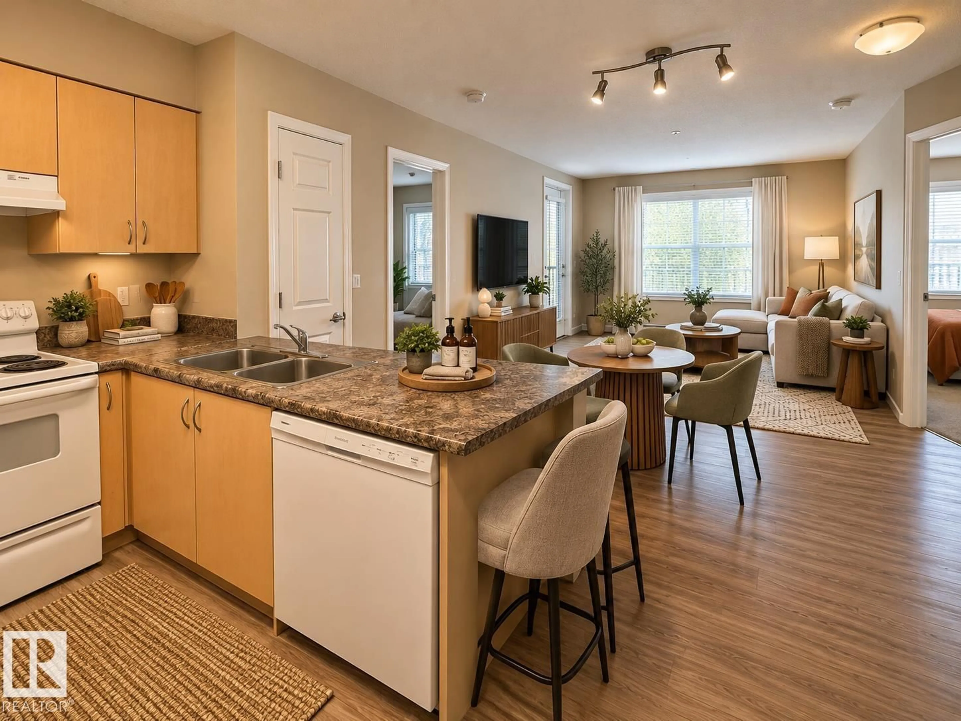 Open concept kitchen, unknown for 310 SUMMERWOOD BV, Sherwood Park Alberta T8H0C3