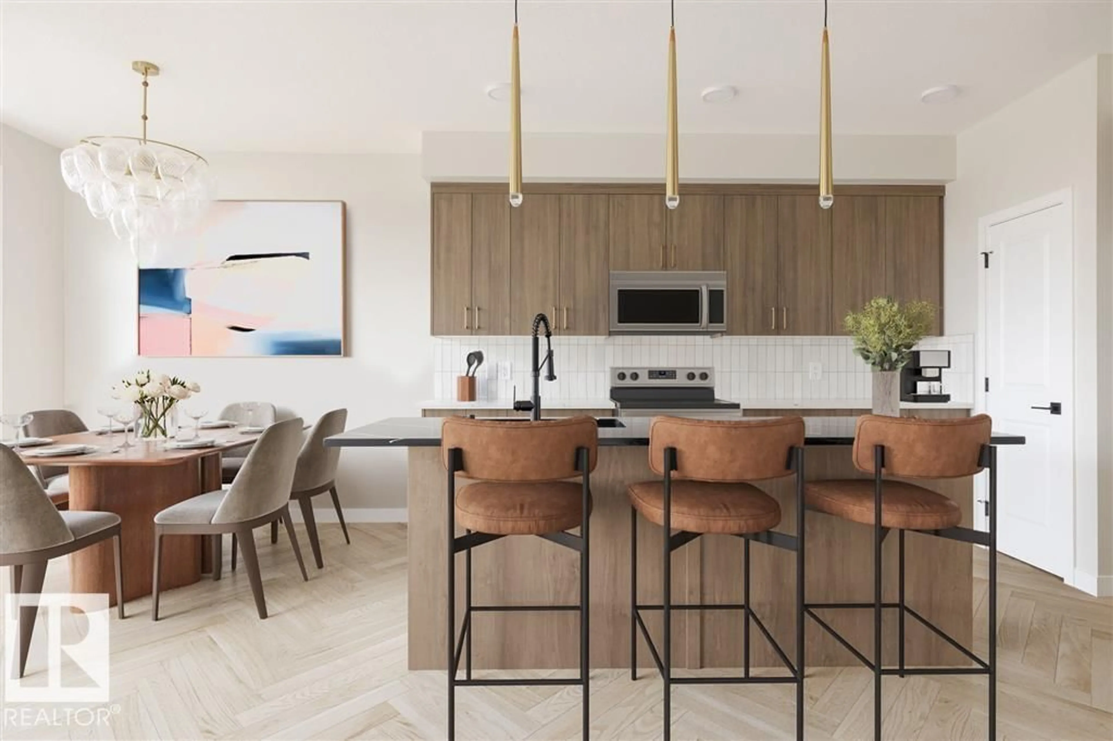 Open concept kitchen, unknown for 45 CHARTRES CL, St. Albert Alberta T8T2E1