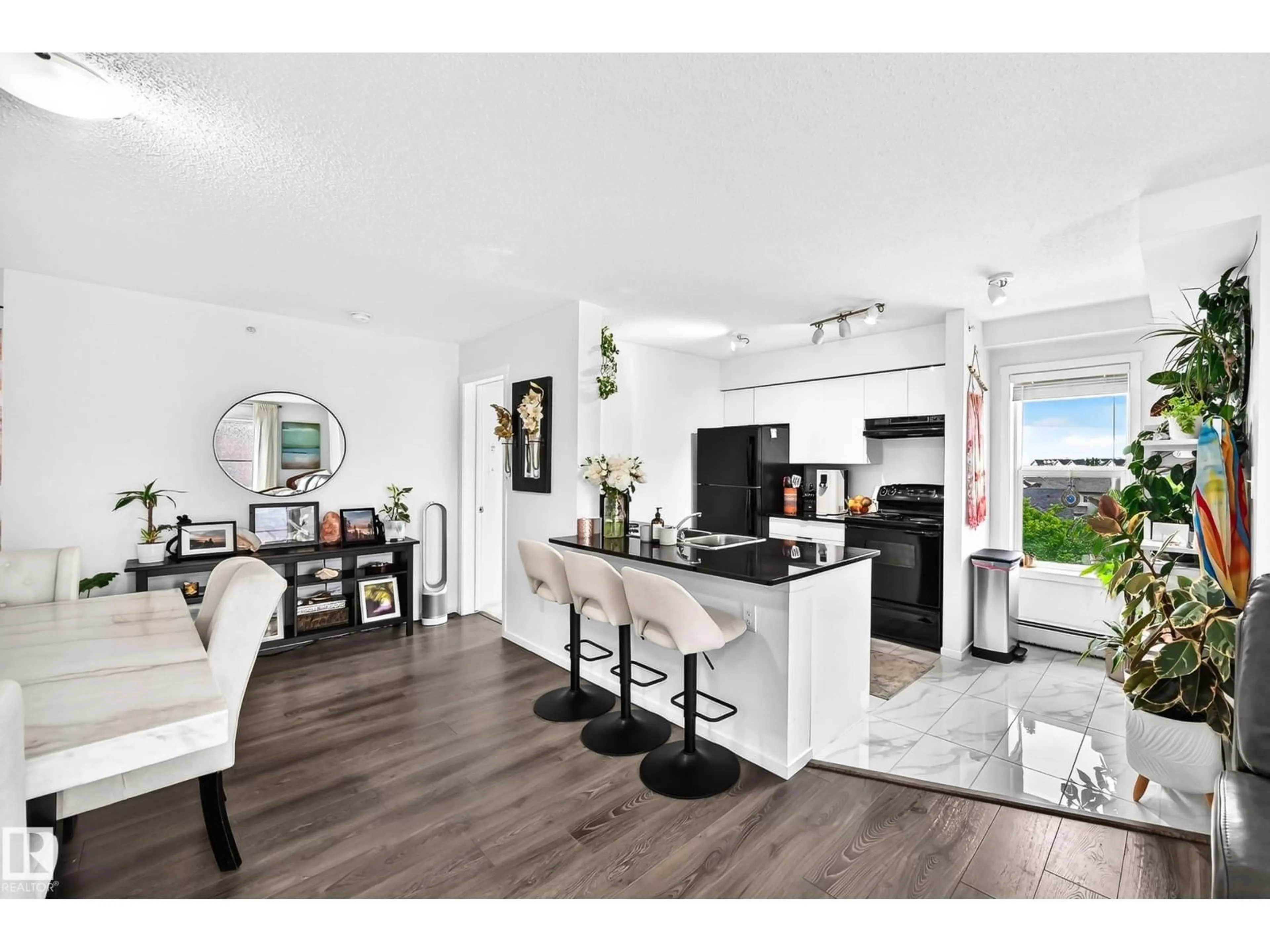 Open concept kitchen, unknown for 423 18126 77 ST NW, Edmonton Alberta T5Z0N7
