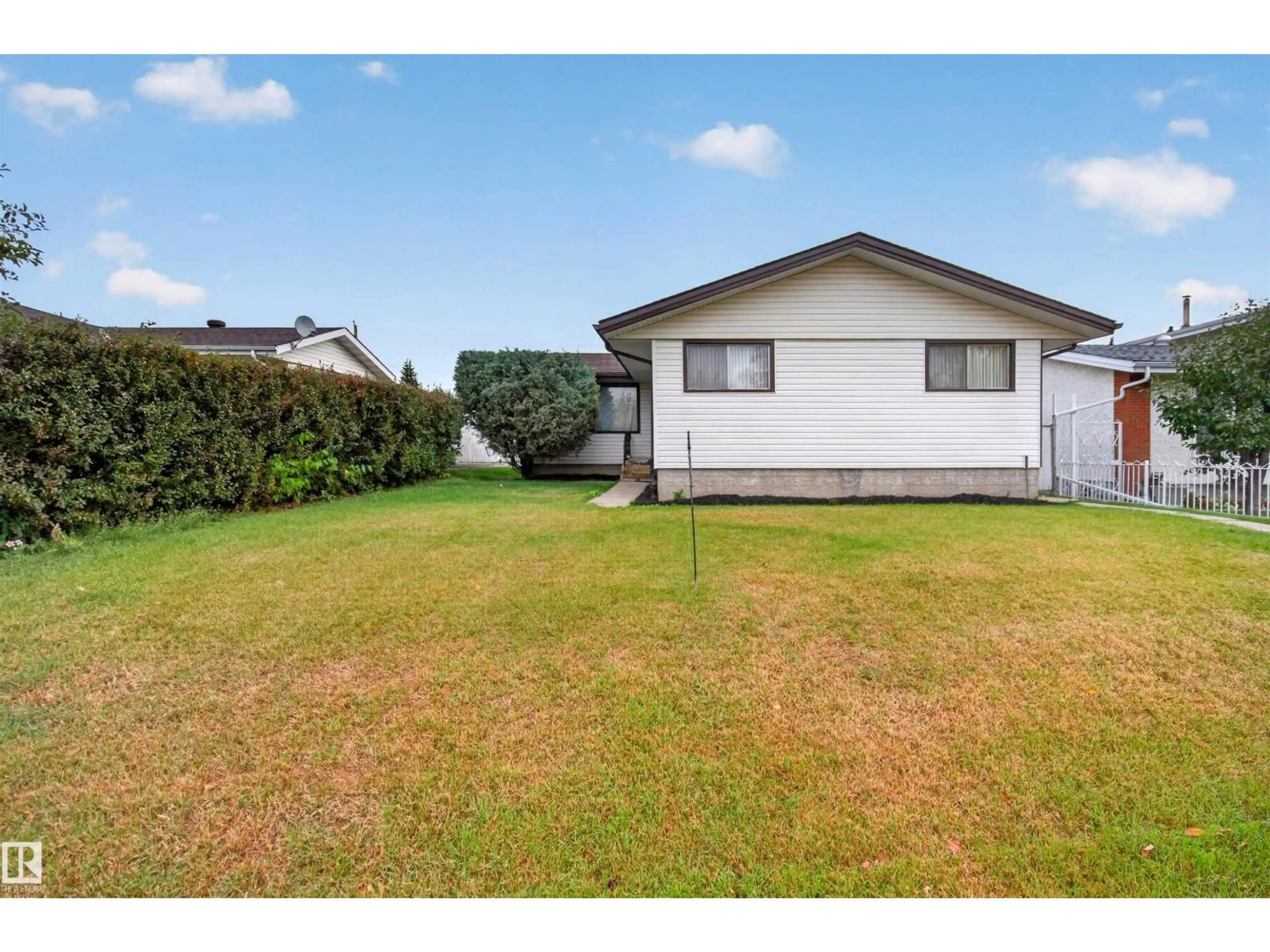 A pic from outside/outdoor area/front of a property/back of a property/a pic from drone, street for 8628 135 AV, Edmonton Alberta T5E1N2