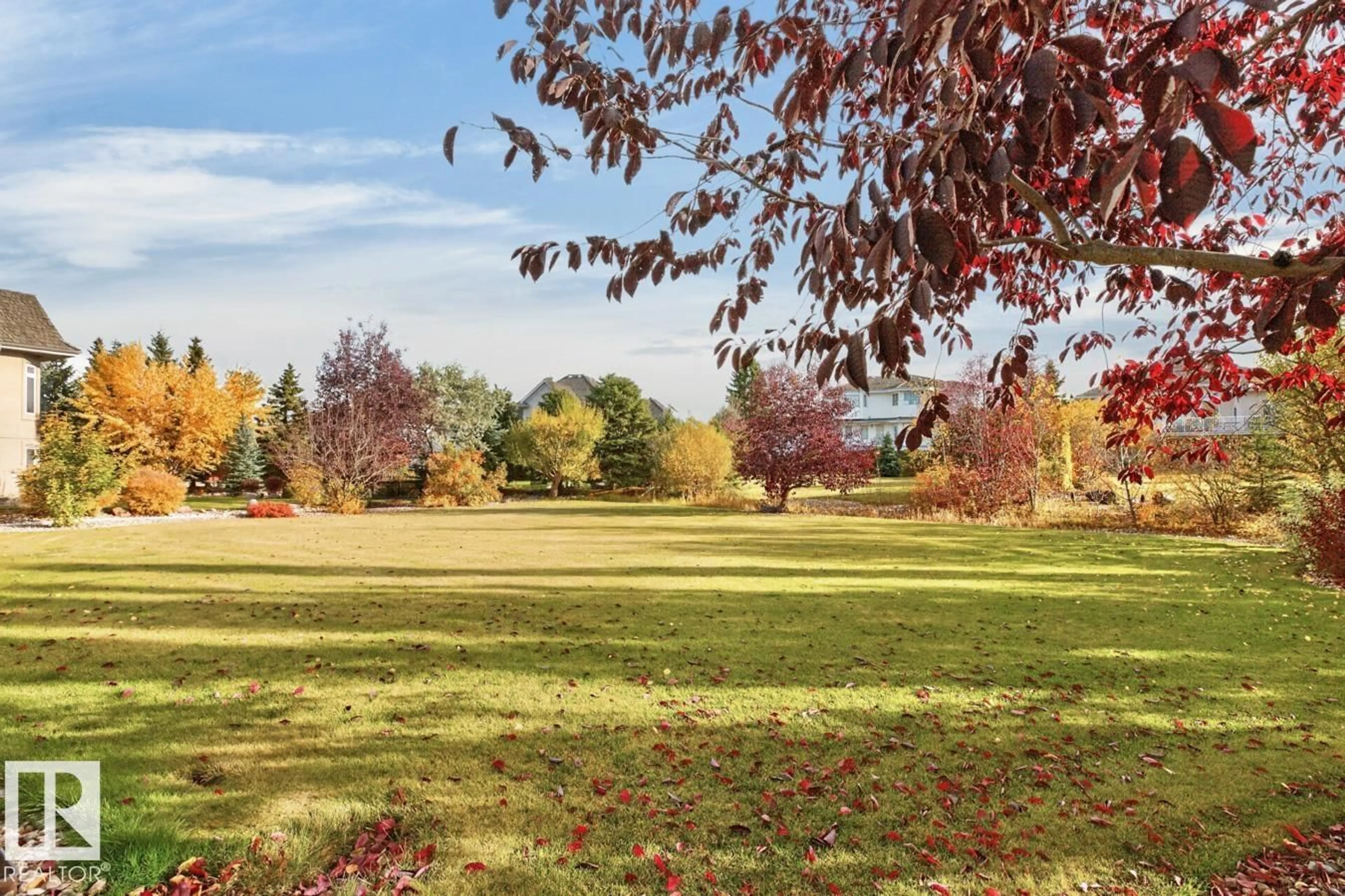 Patio, forest/trees view for #203 - 52304 RGE ROAD 233, Rural Strathcona County Alberta T8B1C9