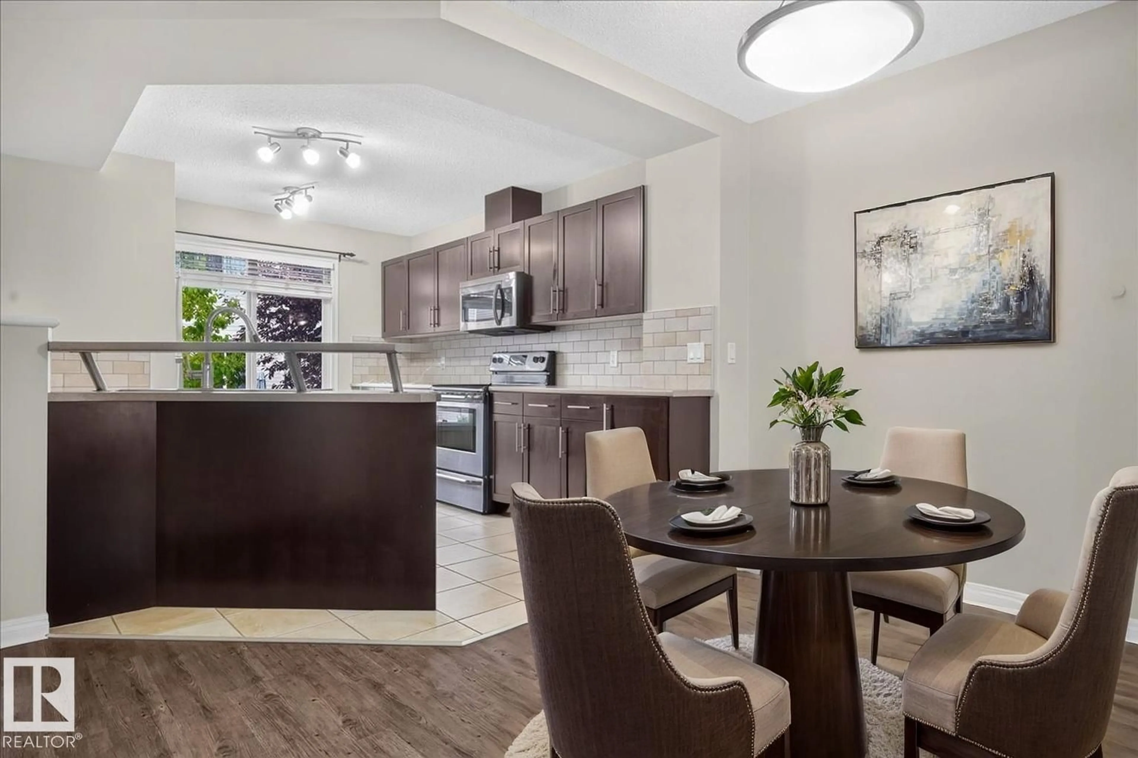 Open concept kitchen, unknown for SW - 61 1804 70 ST, Edmonton Alberta T6X0H4
