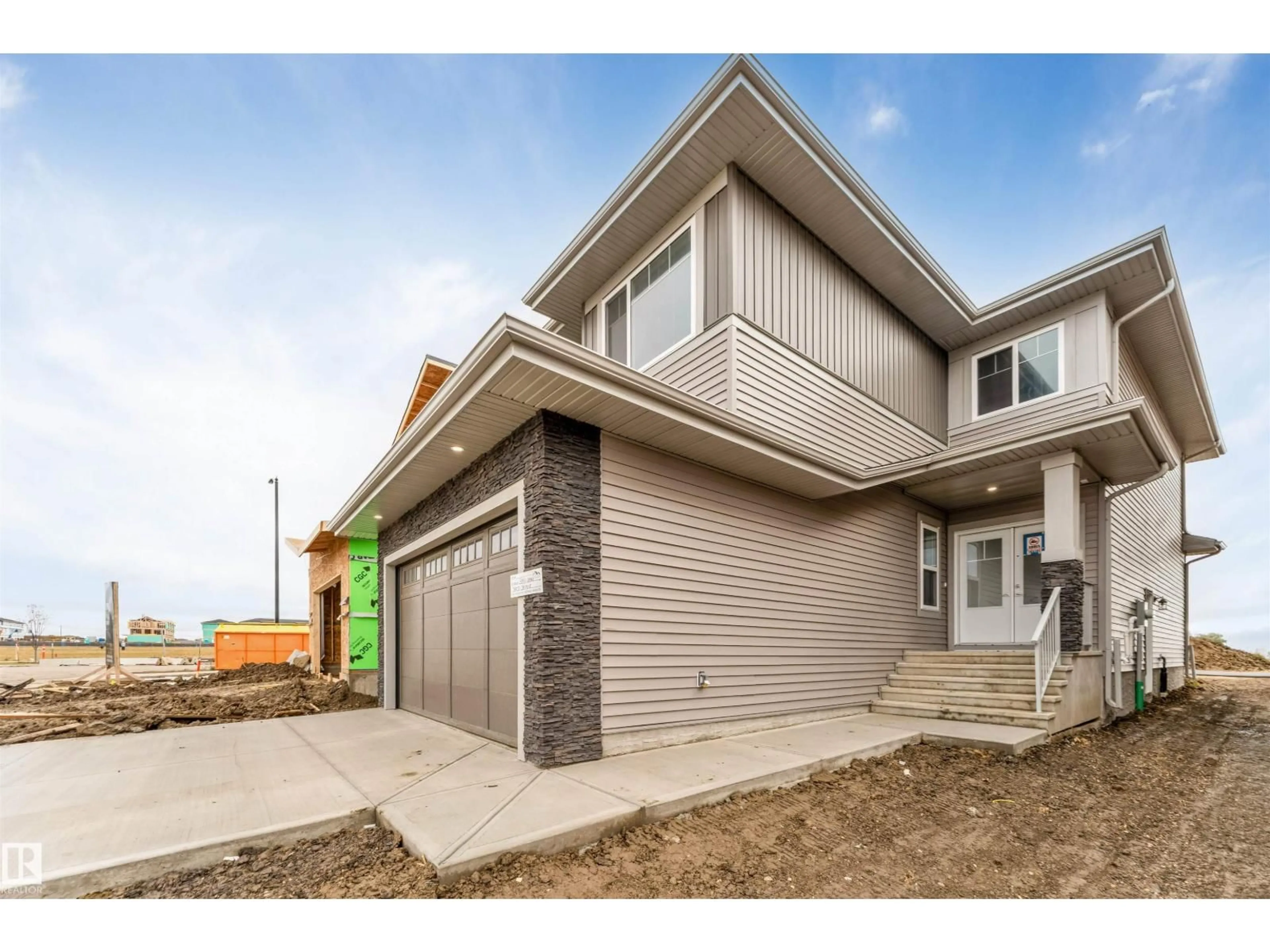 Home with brick exterior material, street for 3803 38 AV, Beaumont Alberta T4X3A1