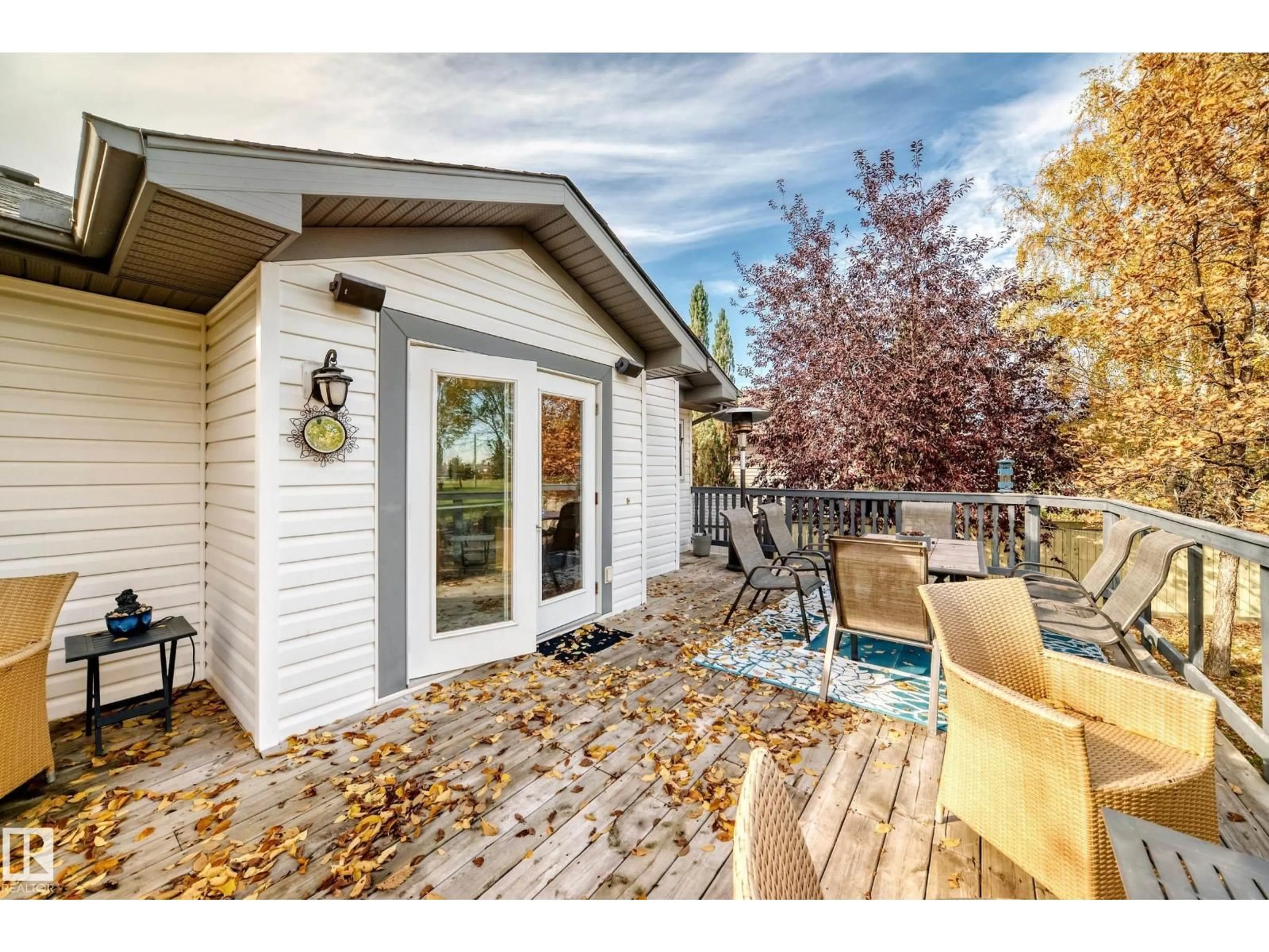 Patio, water/lake/river/ocean view for 21206 88A AV, Edmonton Alberta T5T6V2