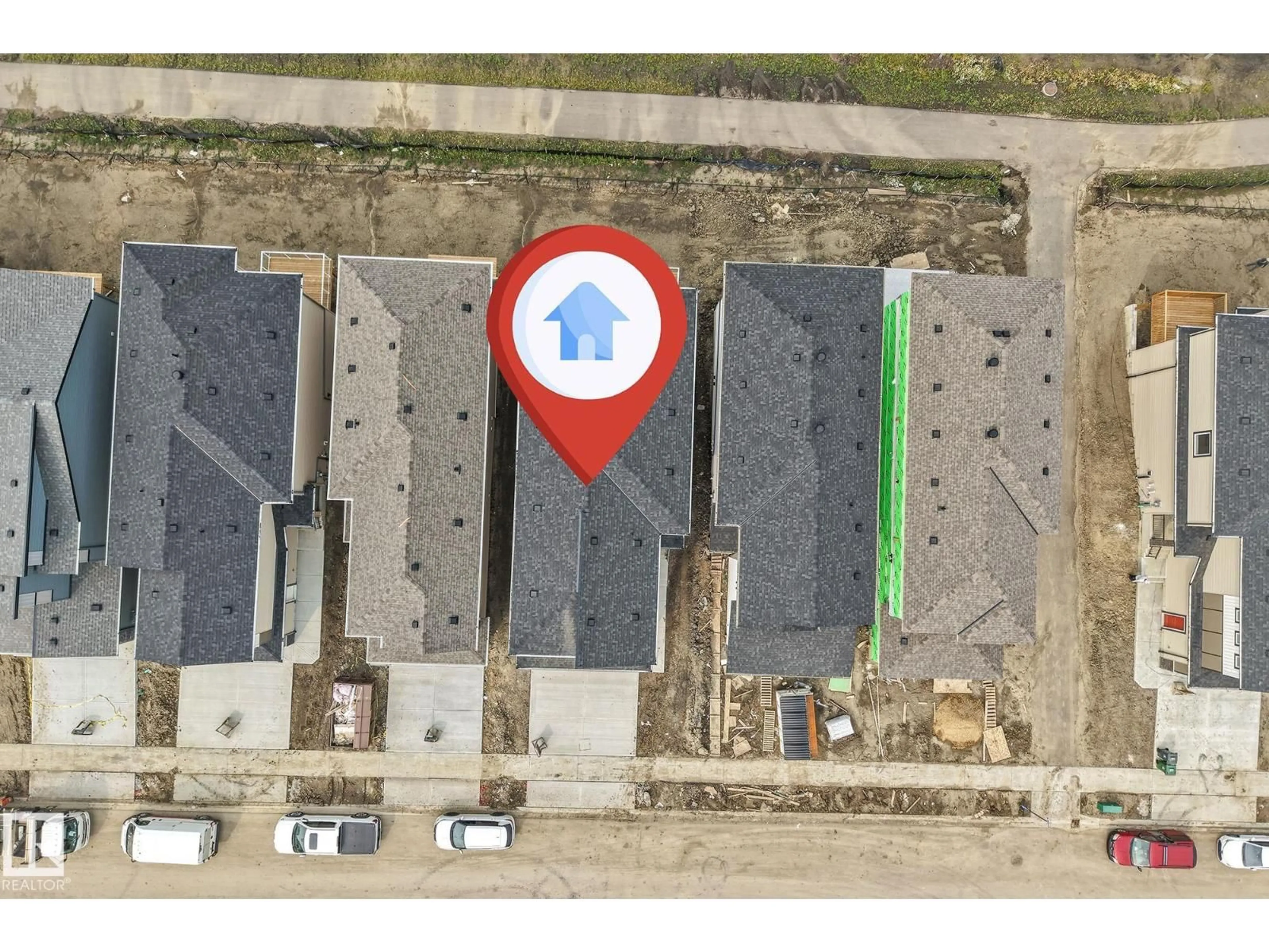 A pic from outside/outdoor area/front of a property/back of a property/a pic from drone, building for 4234 63 ST, Beaumont Alberta T4X0Z3