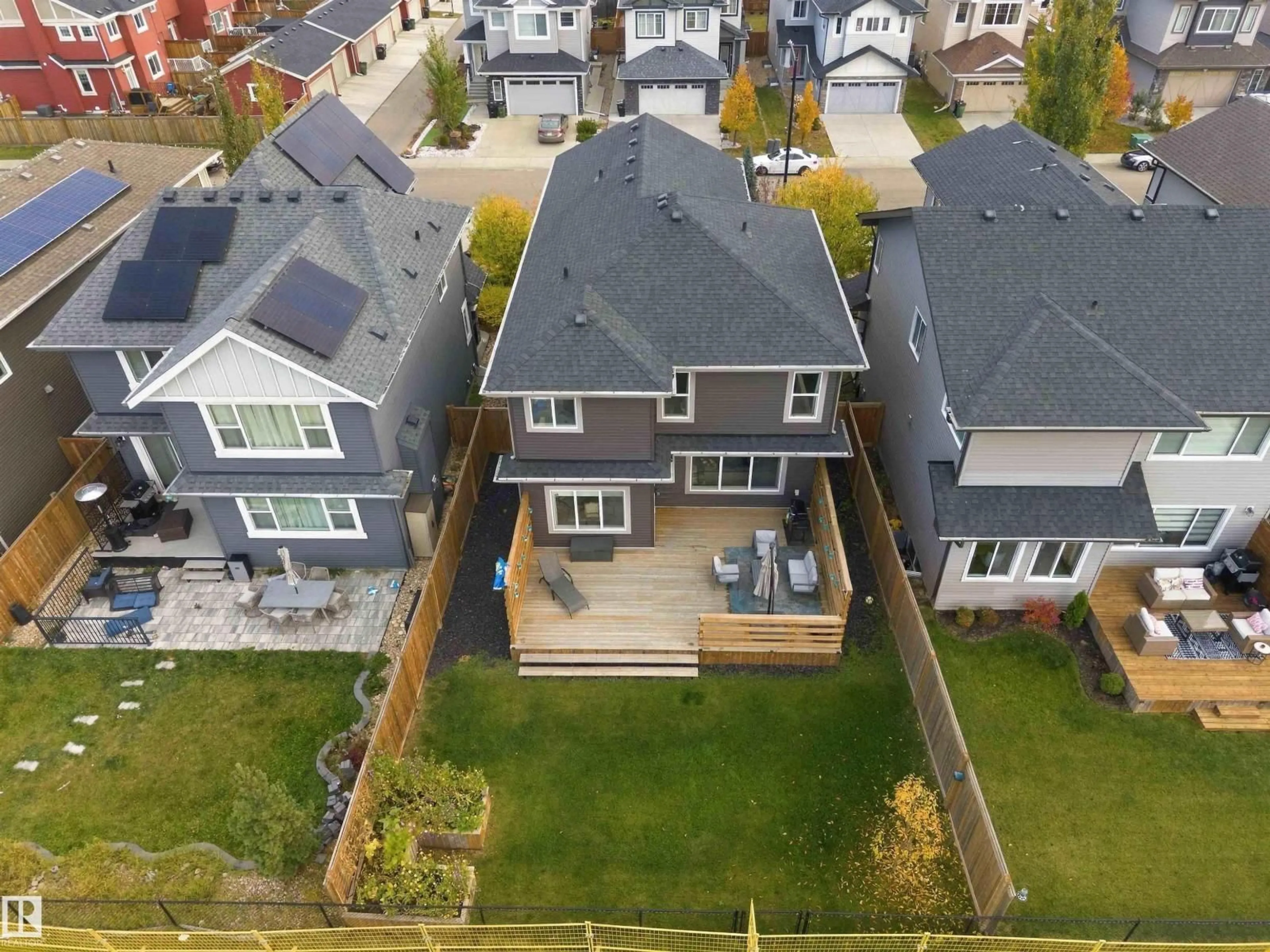 A pic from outside/outdoor area/front of a property/back of a property/a pic from drone, unknown for SW - 1420 161 ST, Edmonton Alberta T6W3P4